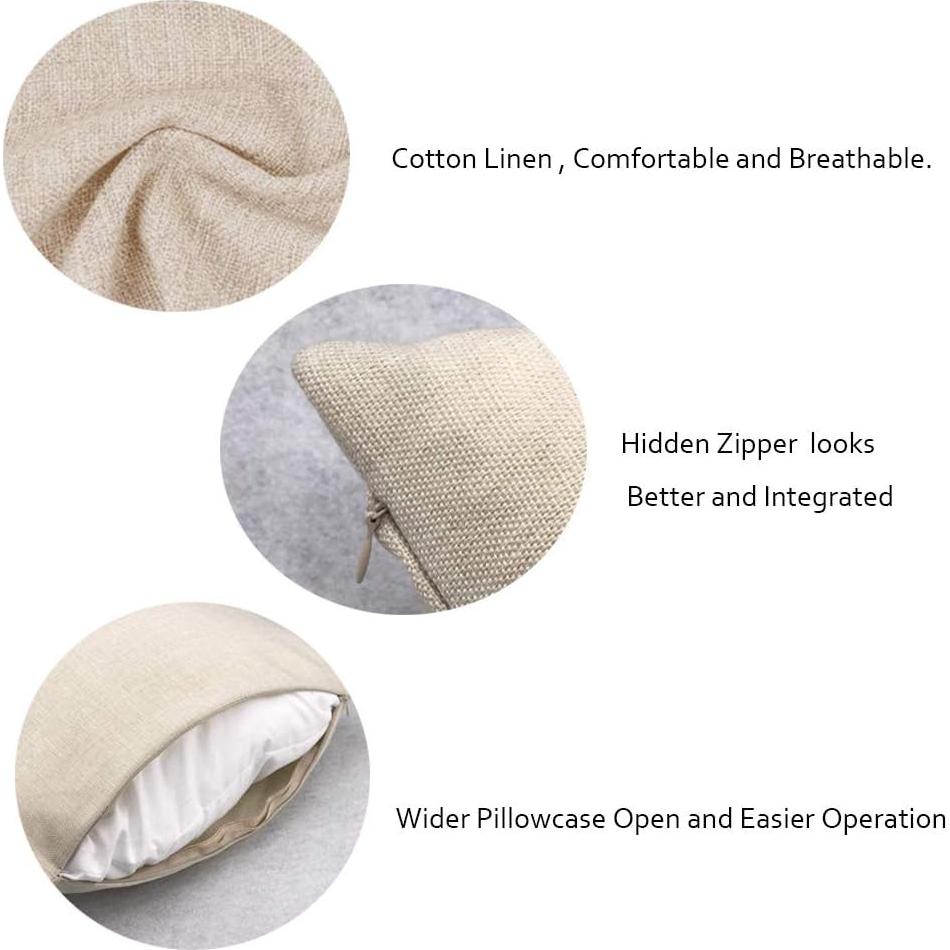 Funda de Cojín Rectangular Xihomeli 30x50 cm Bandera Americana