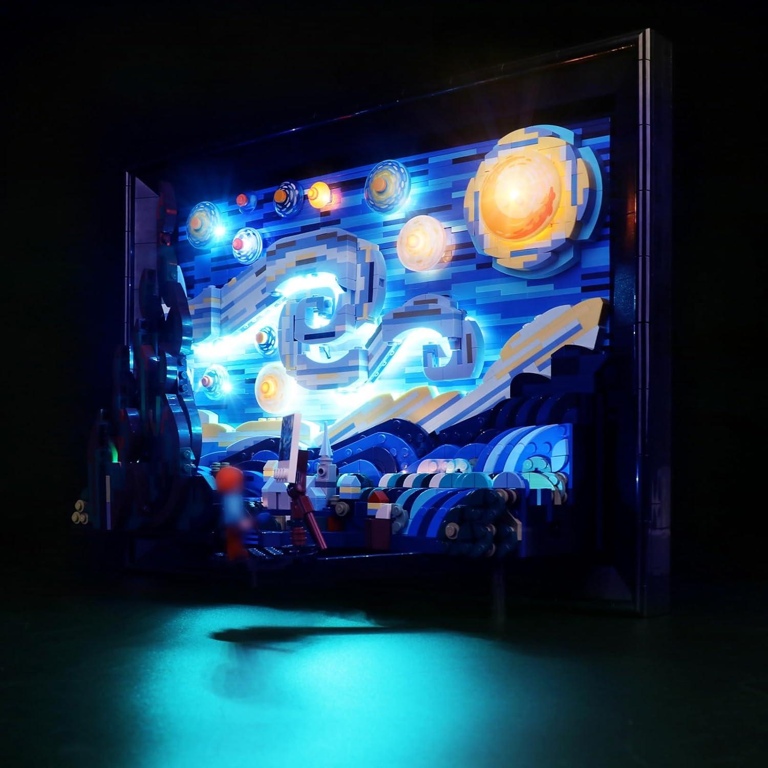 Kit de Luz LED DALDED para Lego 21333 - La Noche Estrellada