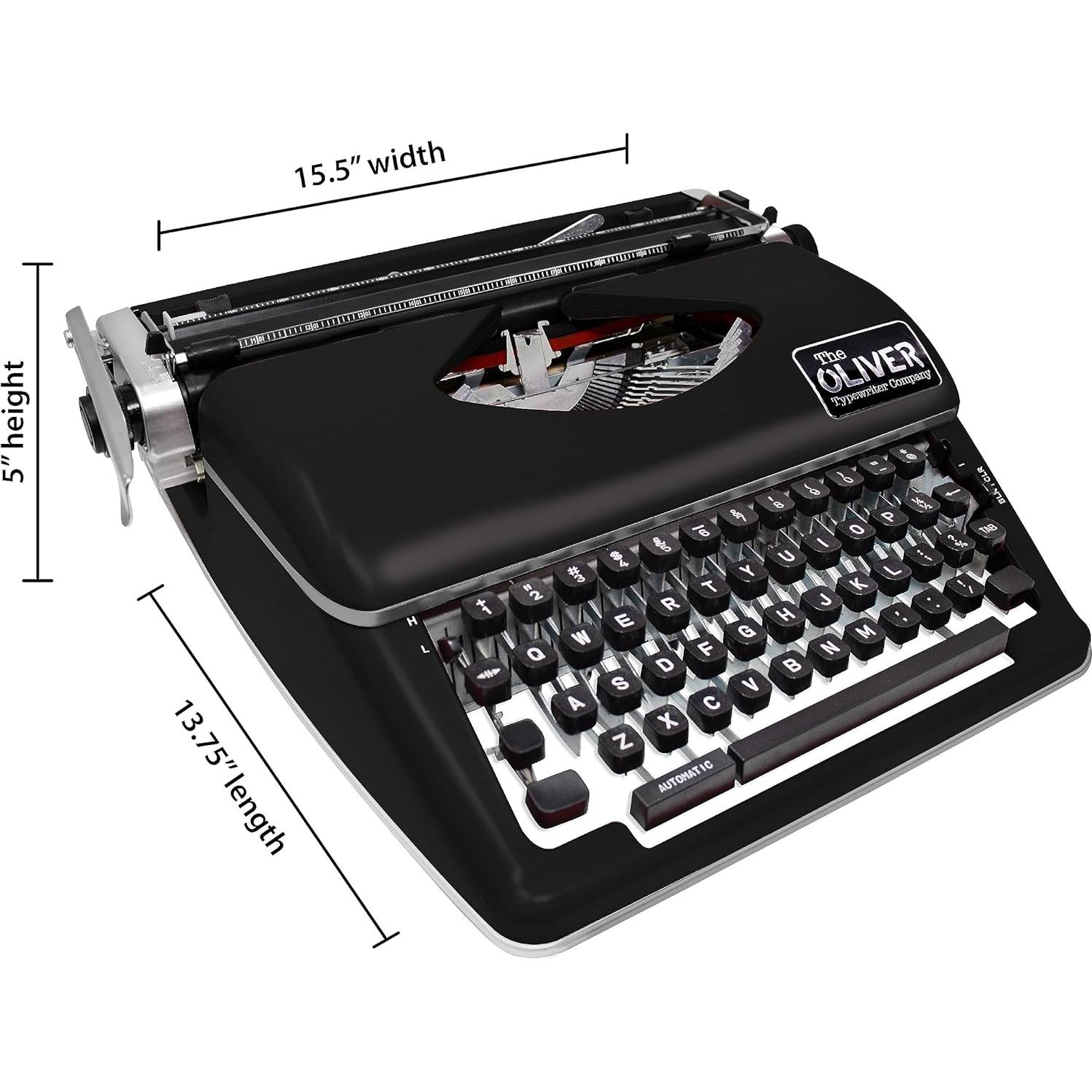 Máquina de escribir manual Oliver Typewriter OTTE-1669 negra