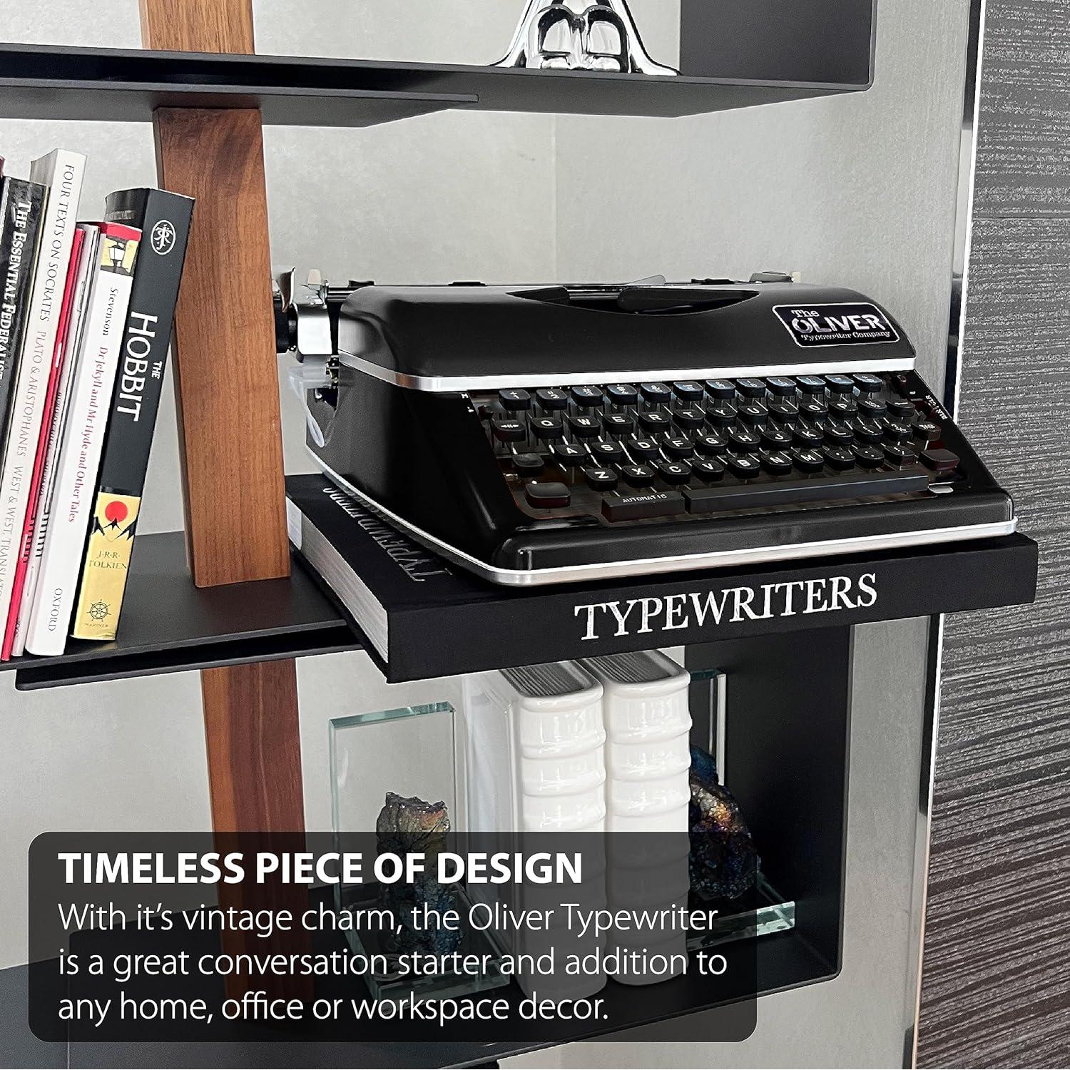 Máquina de escribir manual Oliver Typewriter OTTE-1669 negra