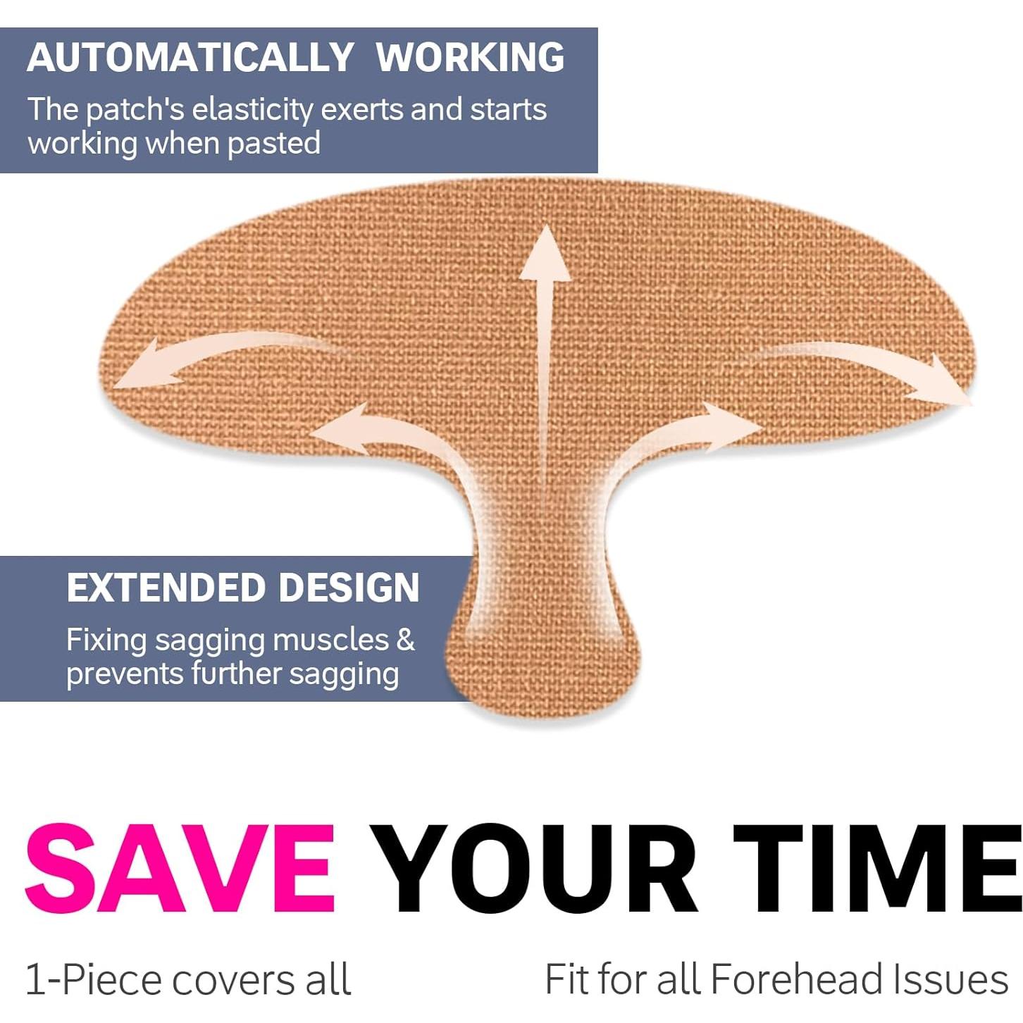 Parches Faciales Antiarrugas Akissos 15 PCS para Frente