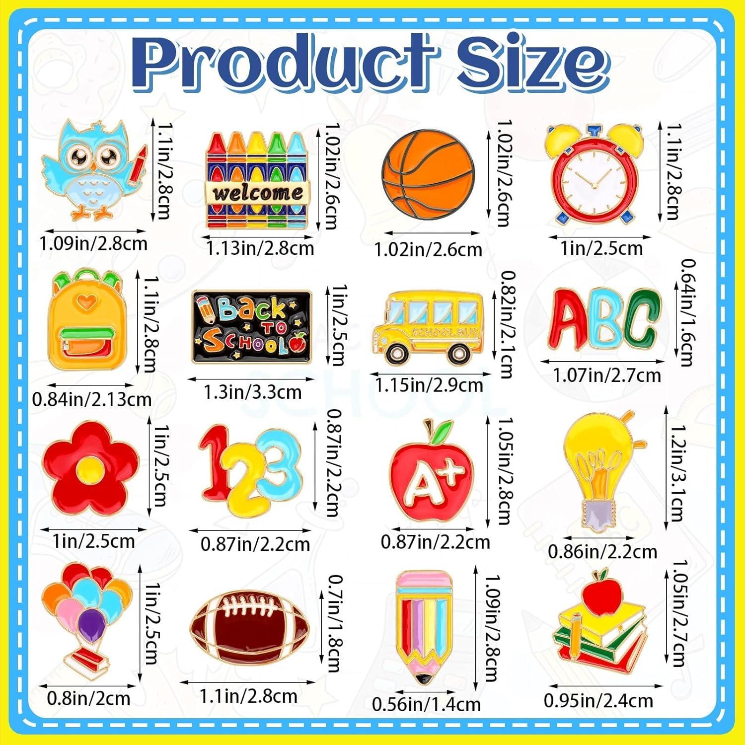 36 Pines de Esmalte DTOFOOT para Regreso a Clases - Variados