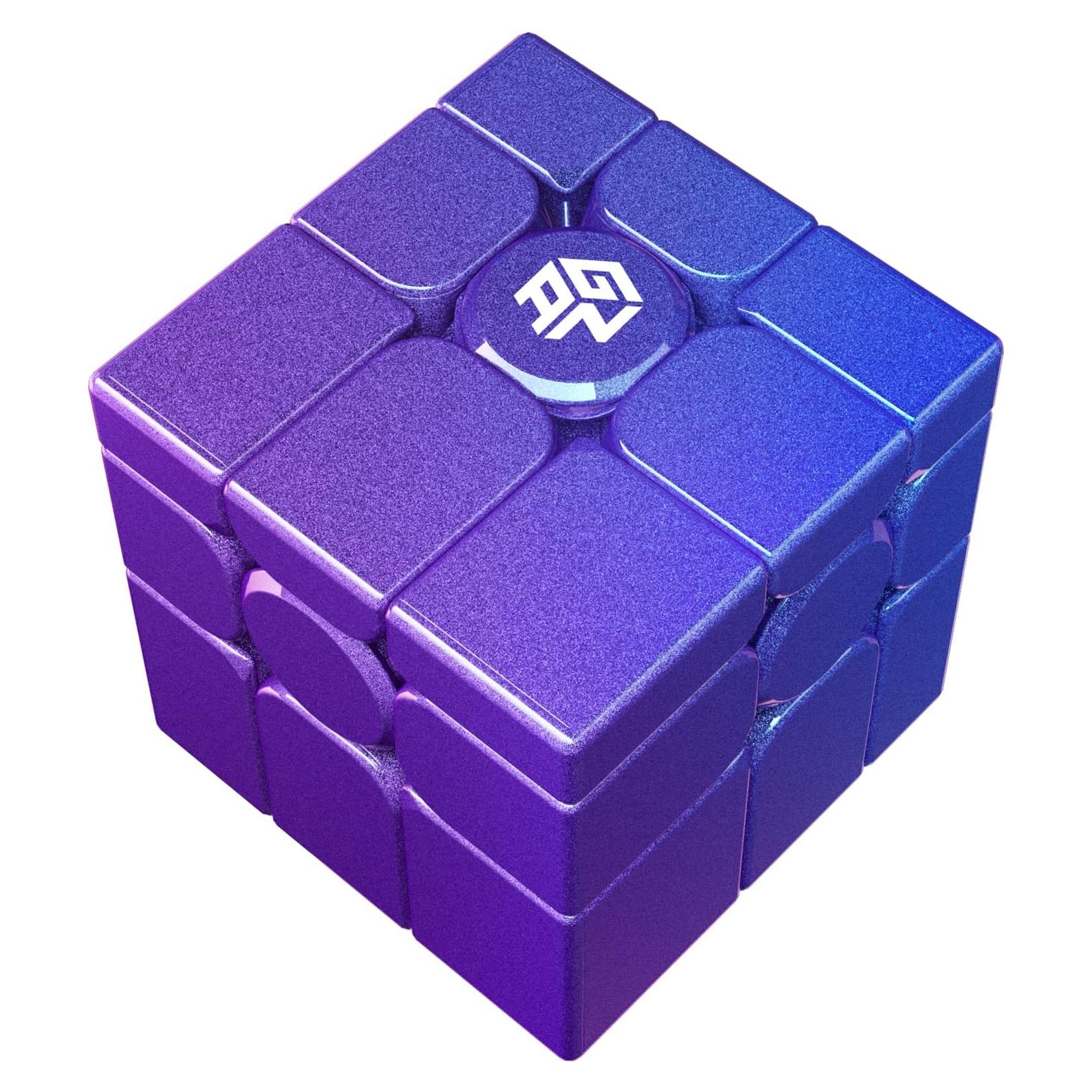 Cubo Espejo GAN MirrorM 3x3 Magnético 48 Imán Púrpura