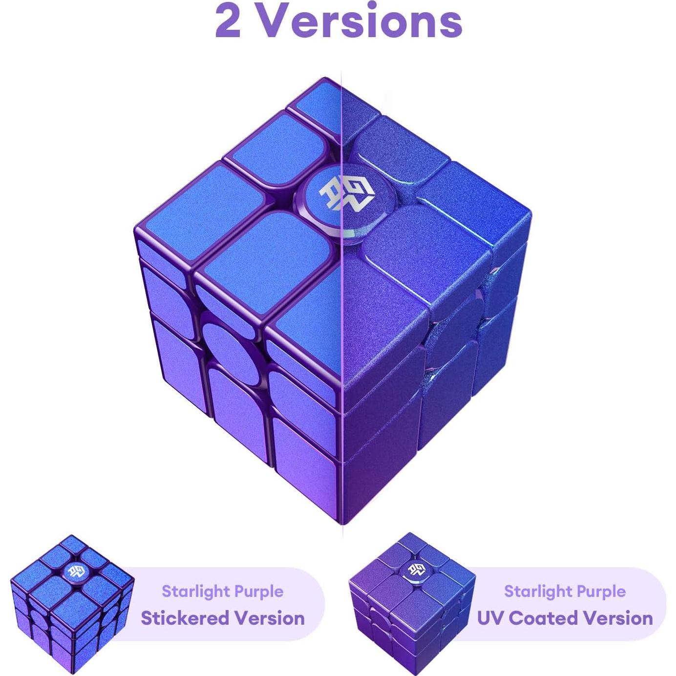 Cubo Espejo GAN MirrorM 3x3 Magnético 48 Imán Púrpura