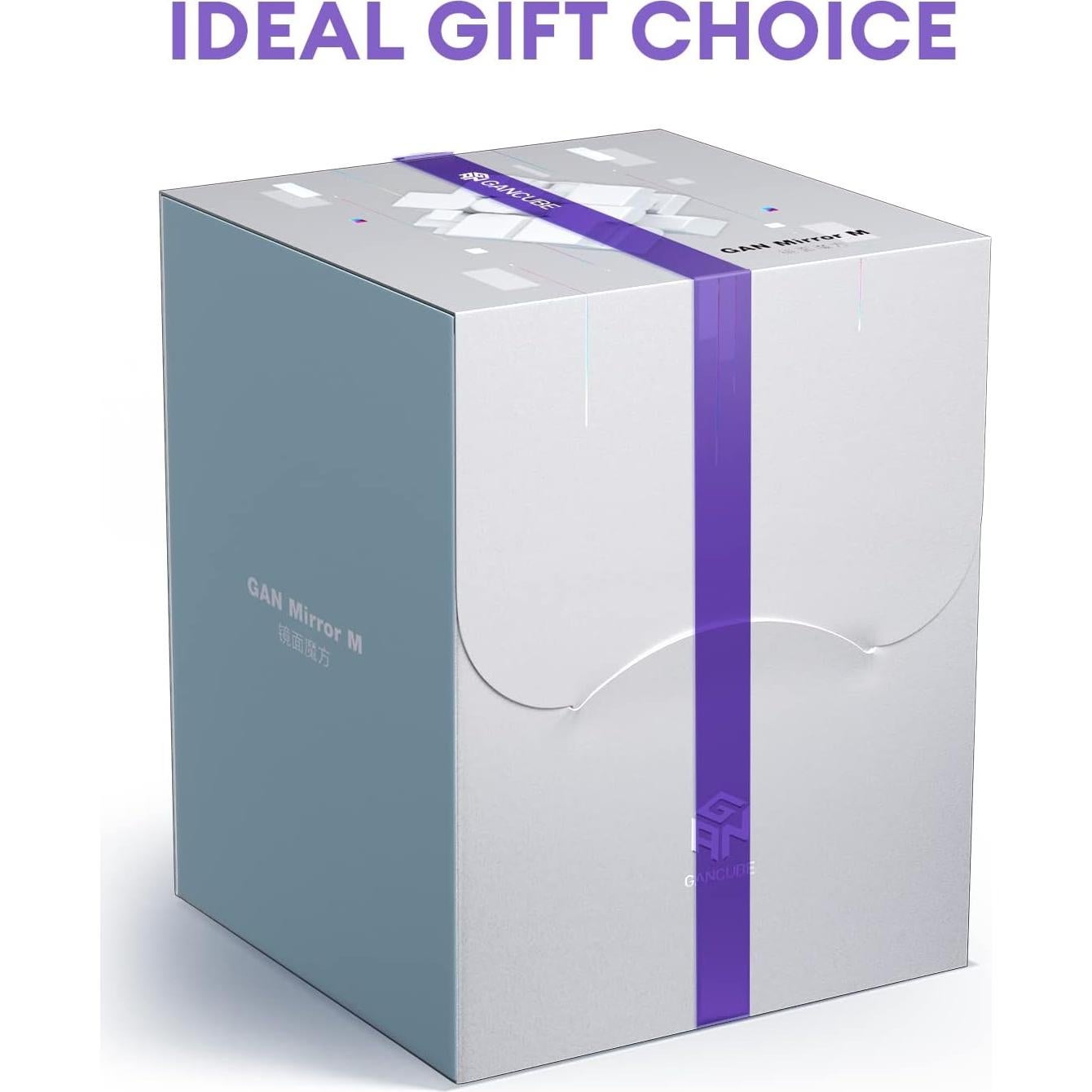 Cubo Espejo GAN MirrorM 3x3 Magnético 48 Imán Púrpura