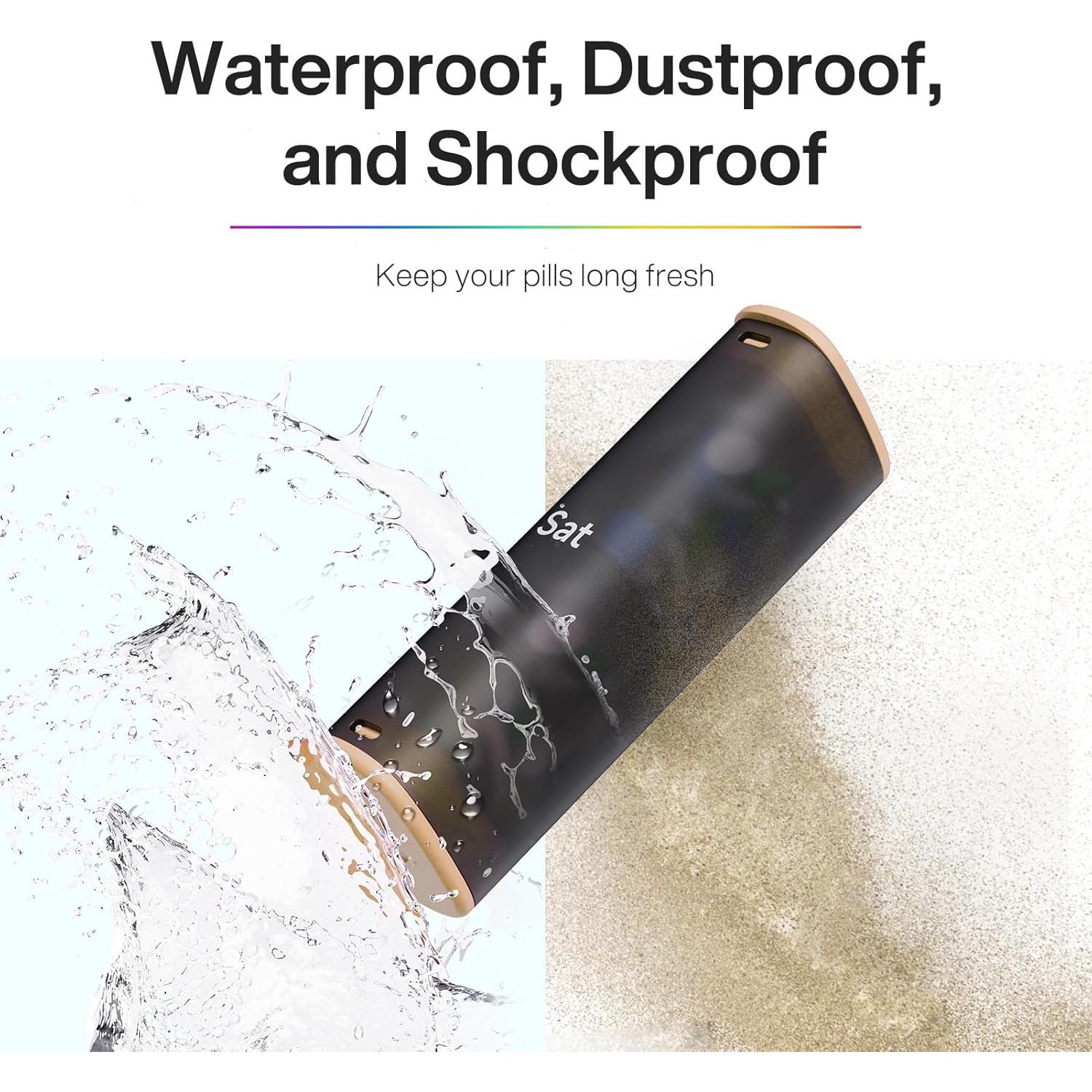 Organizador Semanal de Pastillas KERTSSY 2 Veces al Día 14 Compartimentos