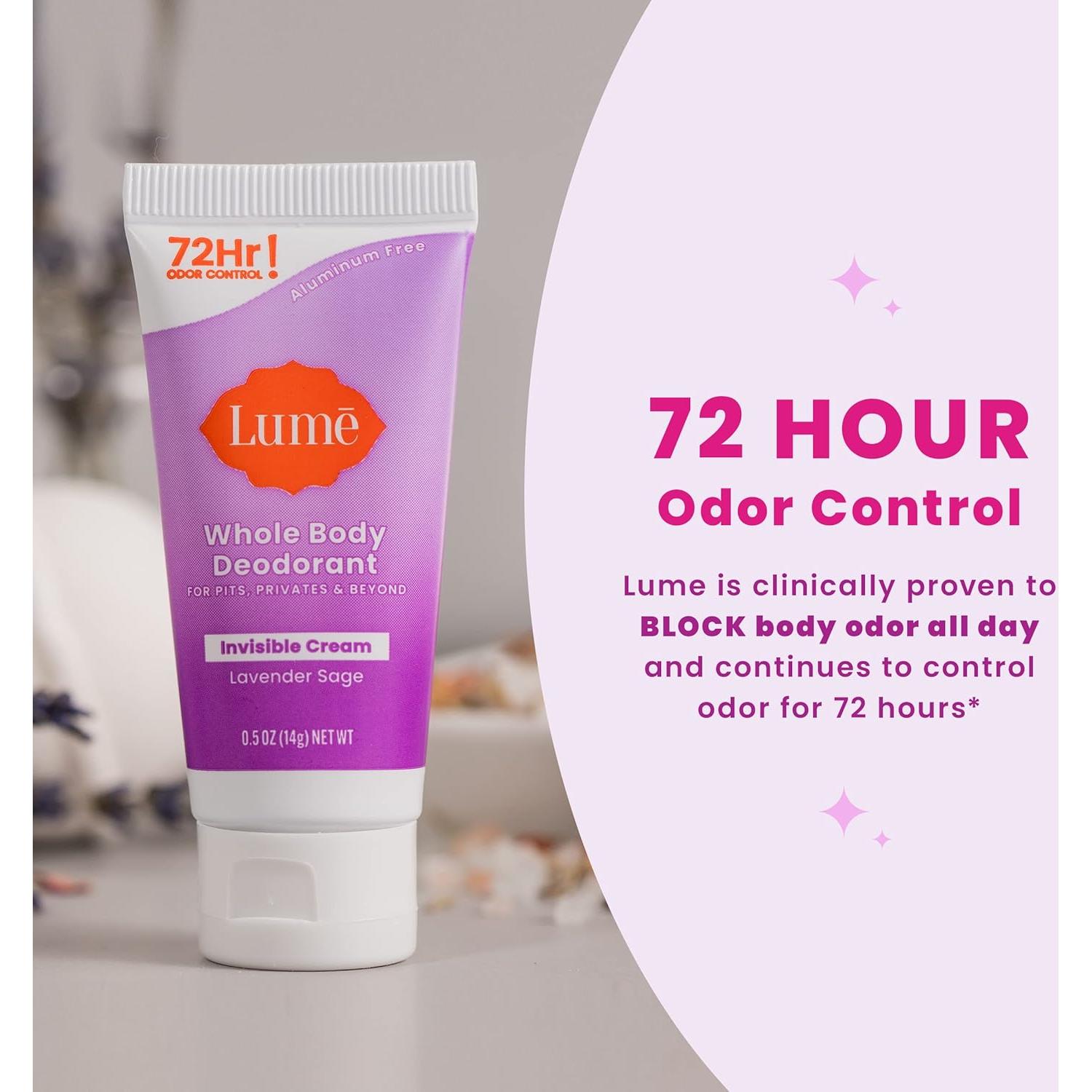 Desodorante Corporal Lume 5 Pack Muestra - Control 72 Horas