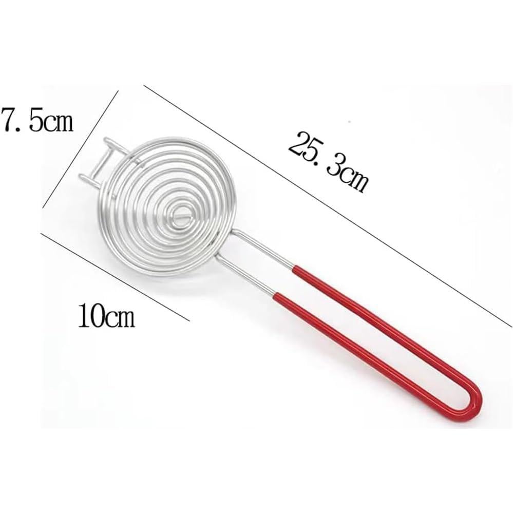 Separador de Huevos de Acero Inoxidable 304 con Mango Largo