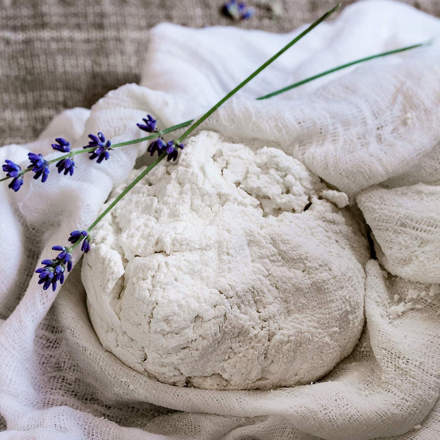 Gasa de Queso Reutilizable Boao 11.7 m² Algodón Natural