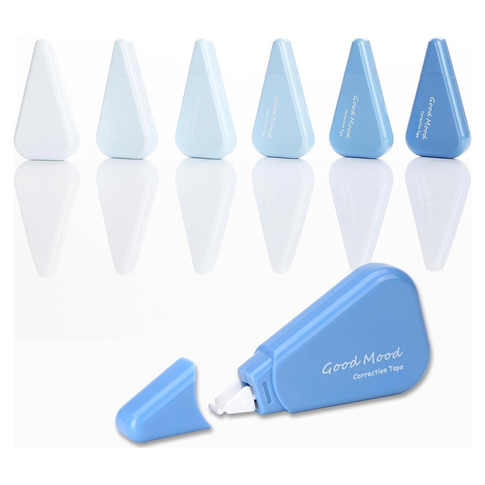 Cinta Correctora Blanca Jovanssen, Paquete de 6, 5m