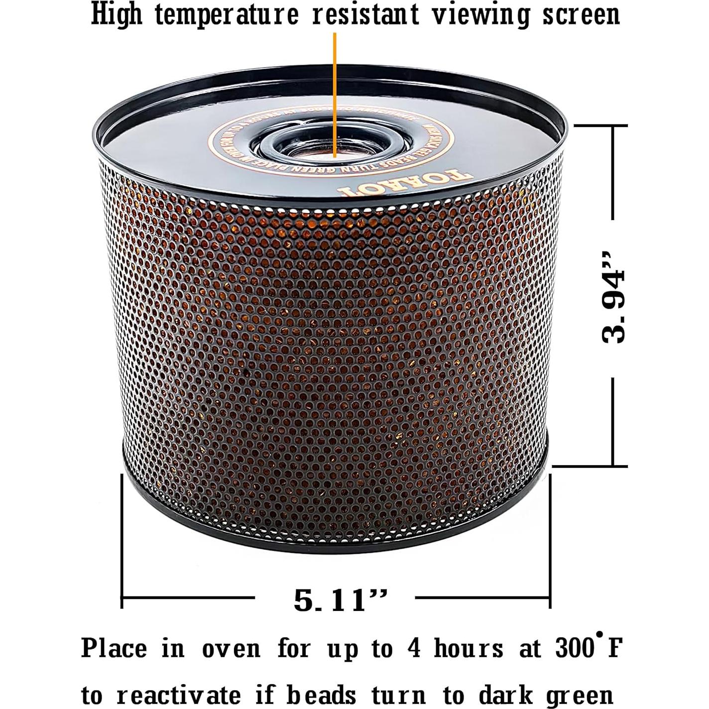 Deshumidificador de Gel de Sílice TOAAOT 800g para Armas