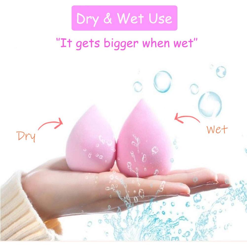 Juego de 24 Esponjas de Maquillaje Abgream - Veganas y Sin Látex