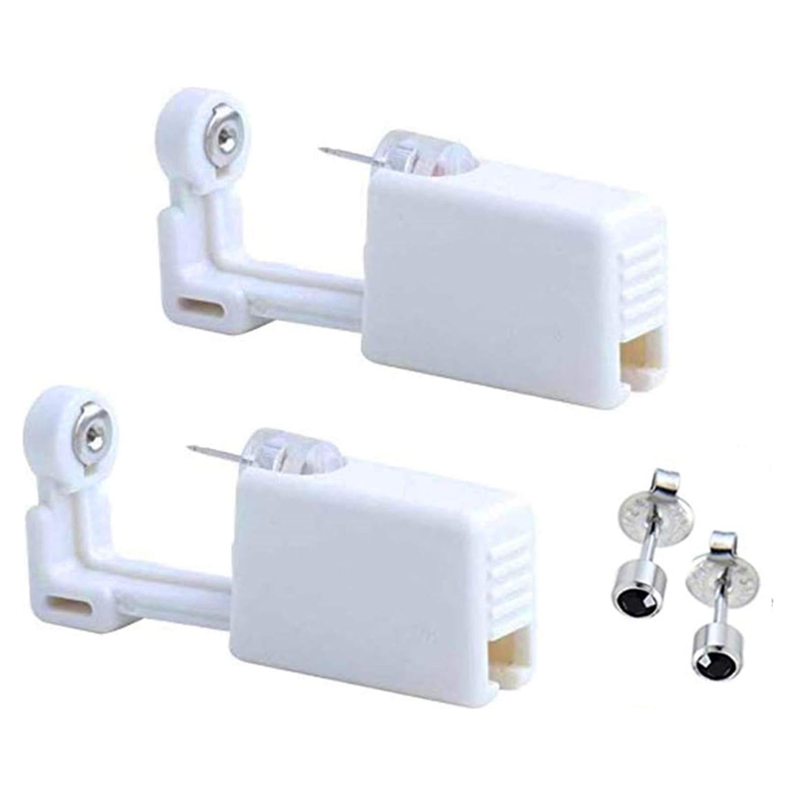 Kit de Perforación de Orejas Desechable XUKEKOY - 2 Piezas, Negro