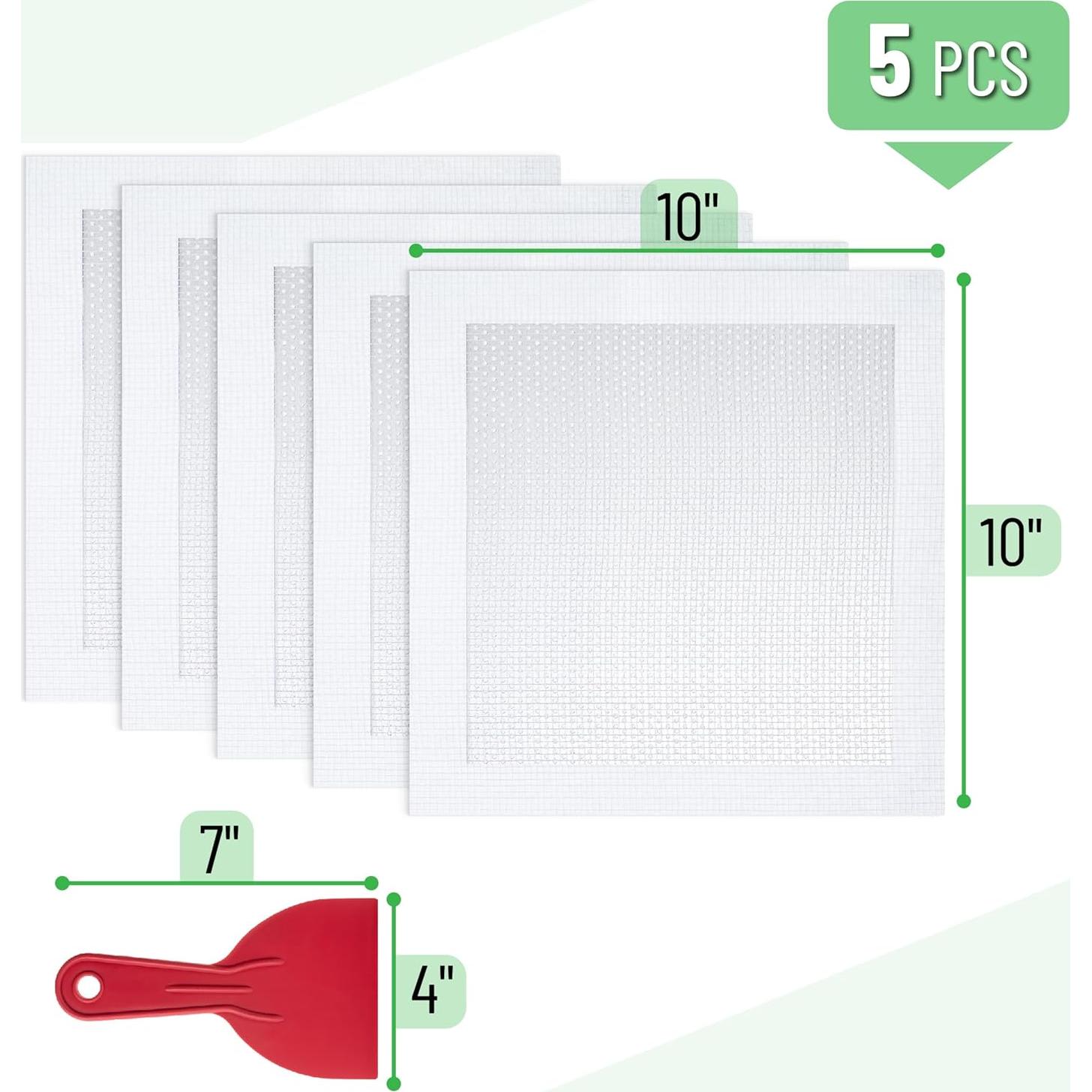 Kit de Reparación de Paneles de Yeso Bates 6 Piezas 25.4 cm