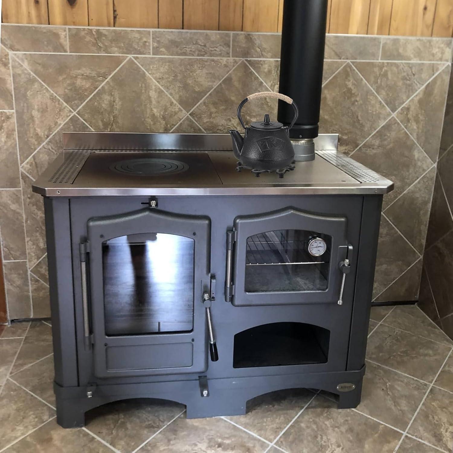 Trivet de Hierro Fundido Sumnacon 2 Pcs Pulpo Negro