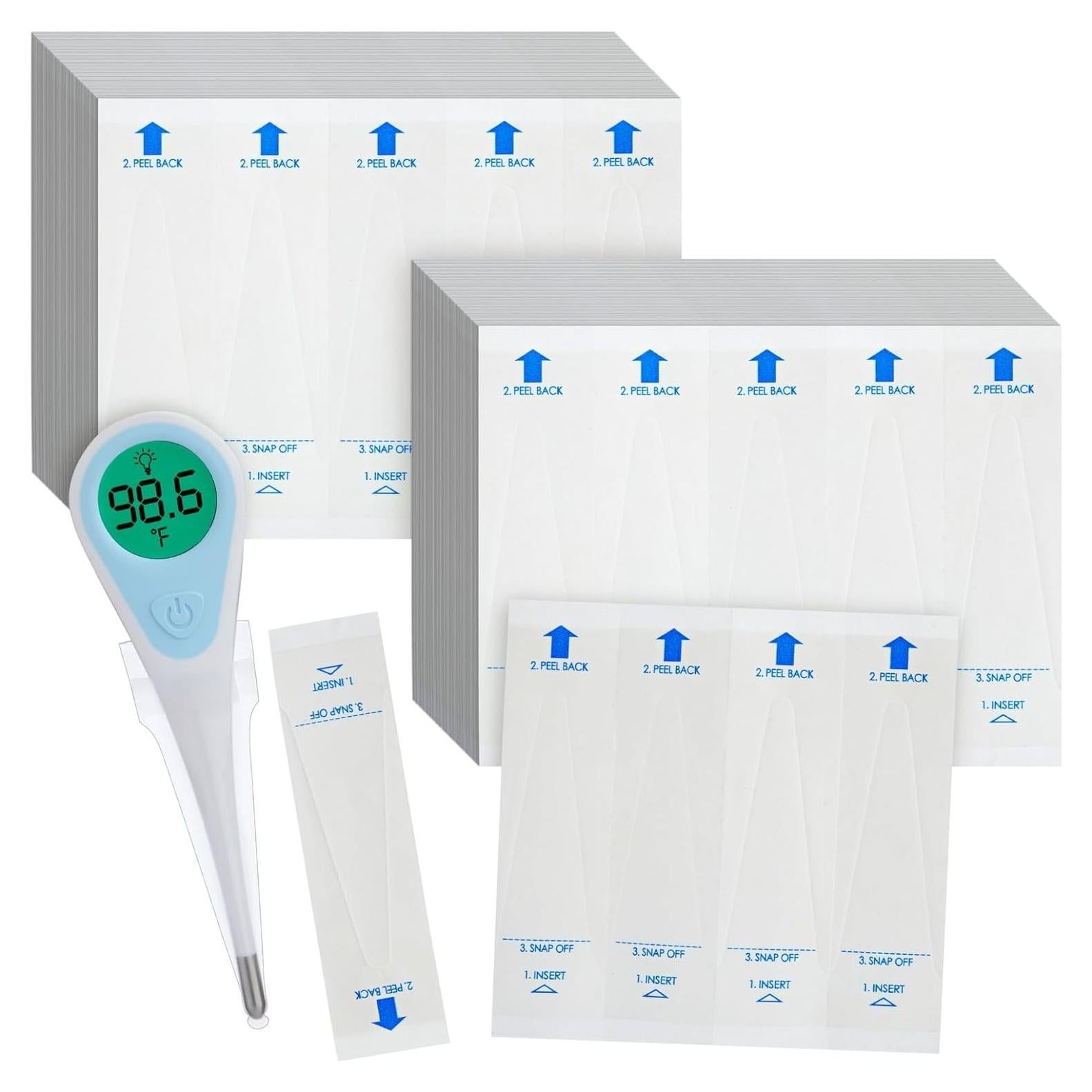 Cubiertas Desechables para Termómetro Juvale 100 Unidades