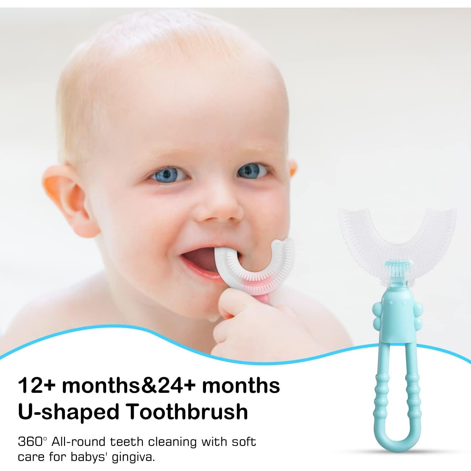 Set de 10 Cepillos de Dientes para Bebés Frerdui - Suaves y Seguros