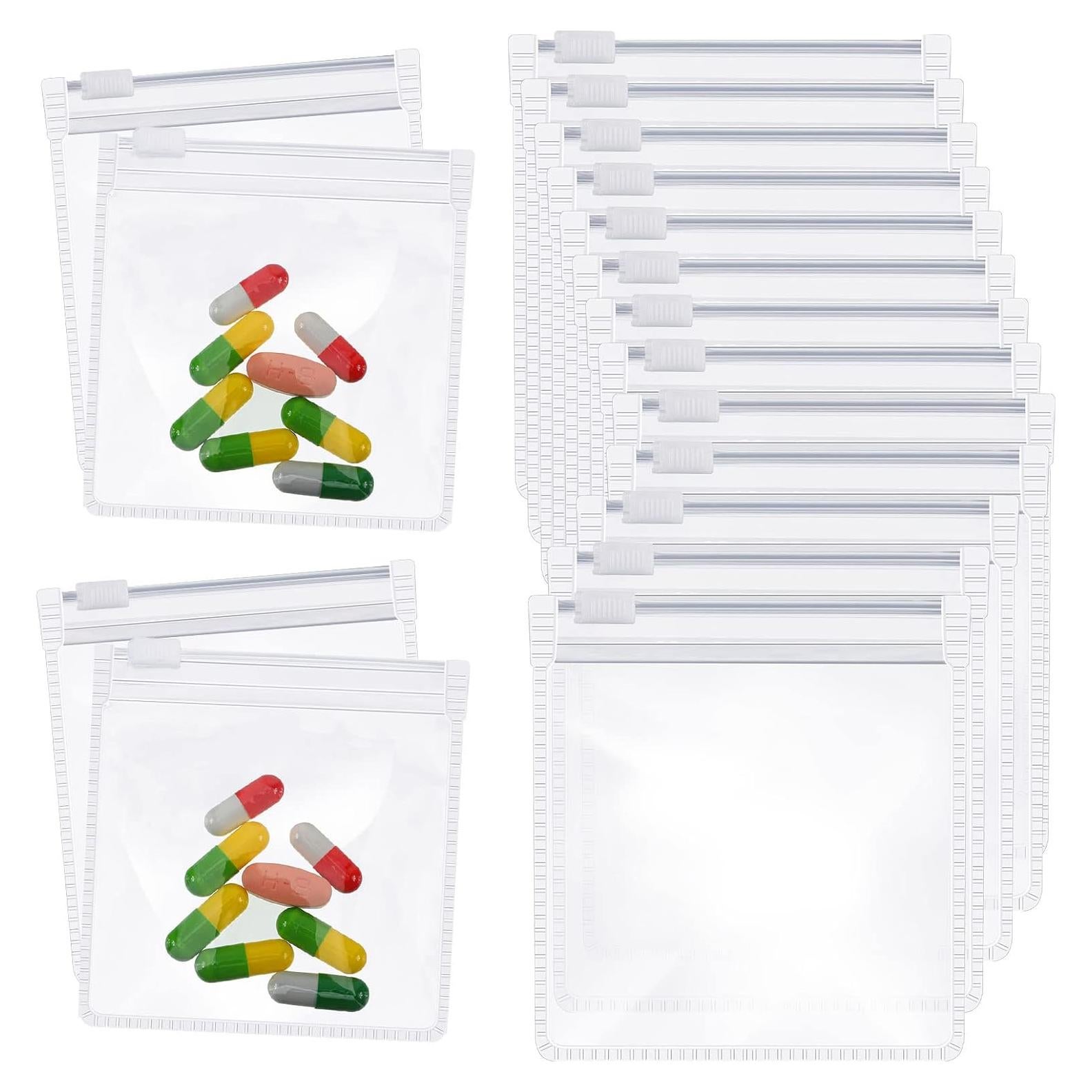 Bolsas de Pastillas Reutilizables Zonon 12 Piezas 8.26x8.89cm