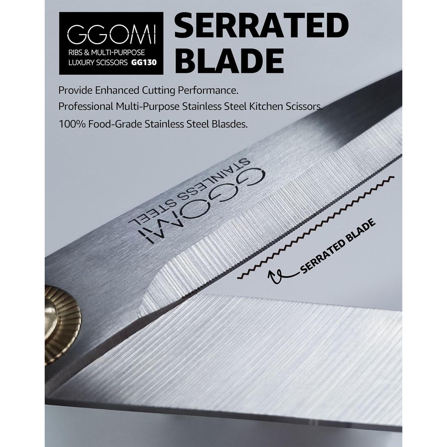 Tijeras de cocina GGOMI para carne Kalbi - Acero inoxidable 26 cm