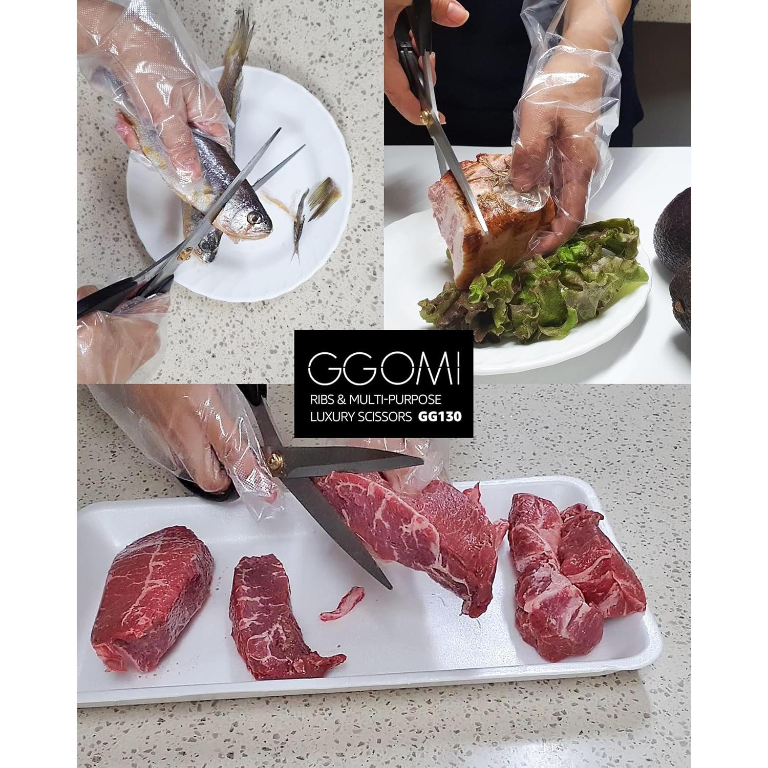Tijeras de cocina GGOMI para carne Kalbi - Acero inoxidable 26 cm