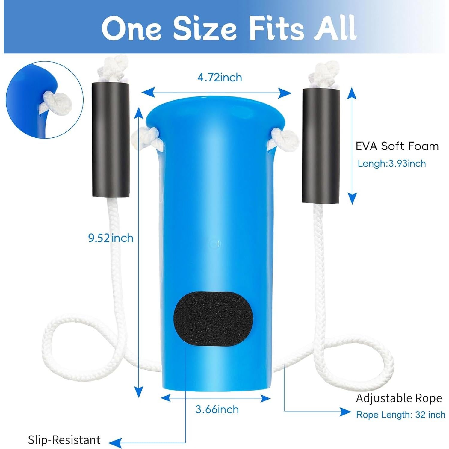 Asistente para Poner Calcetines Yitobecka Azul - Fácil Uso