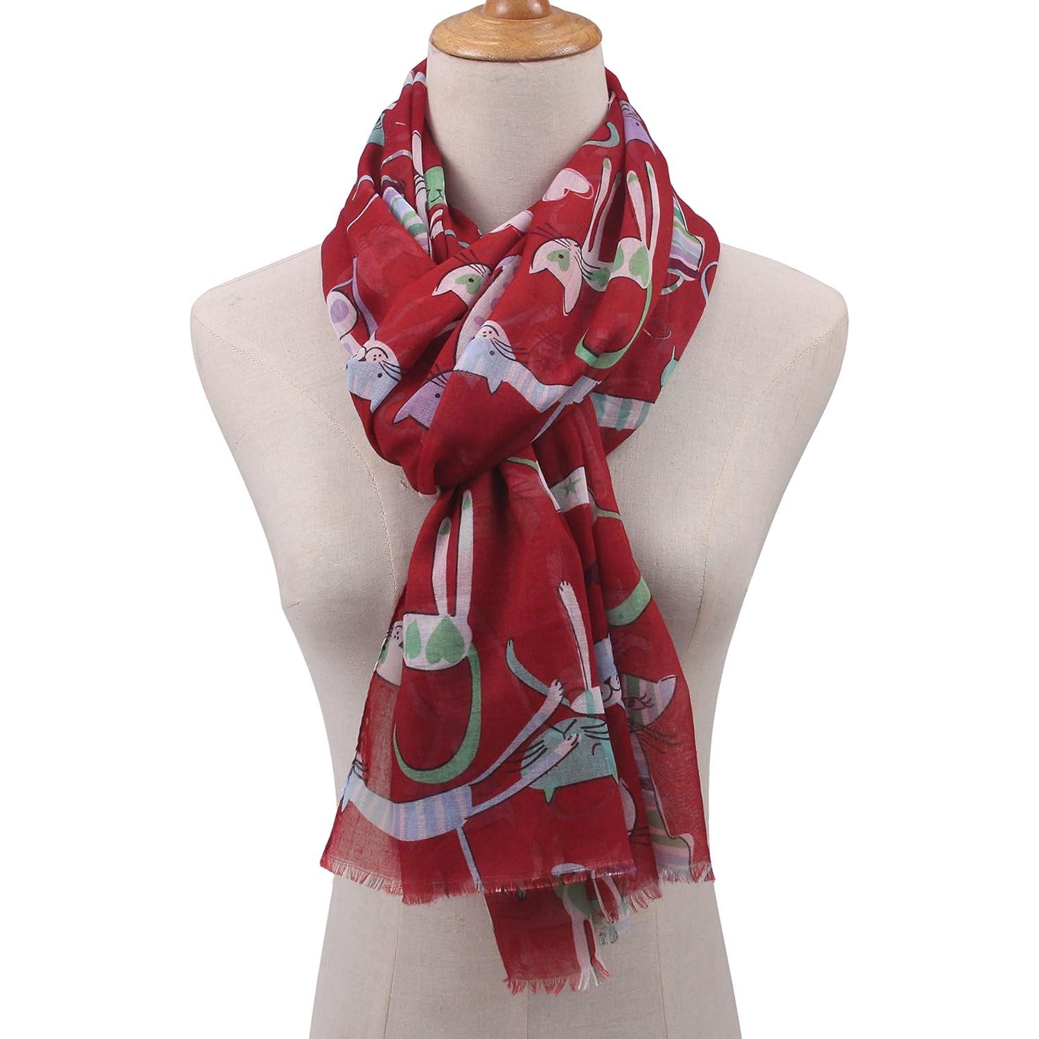 Bufanda Ligera PANTONIGHT para Mujeres Primavera Otoño