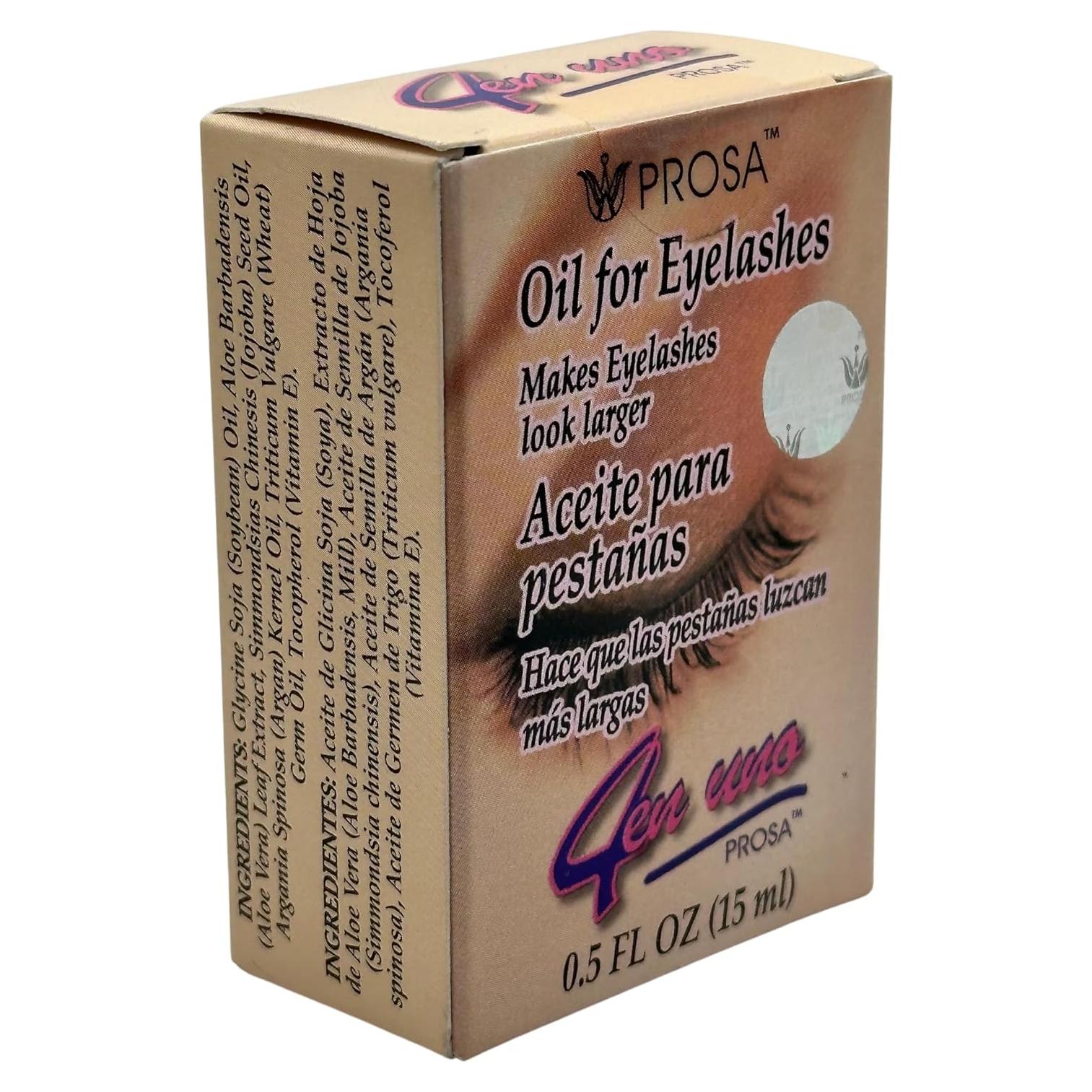 Aceite Aumentador de Pestañas Prosa 6.7x4.7x2.4cm 50g
