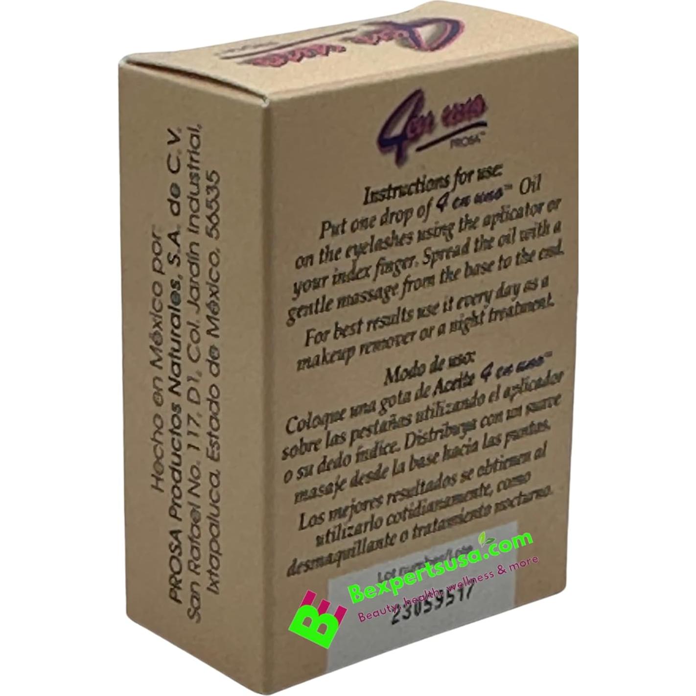 Aceite Aumentador de Pestañas Prosa 6.7x4.7x2.4cm 50g