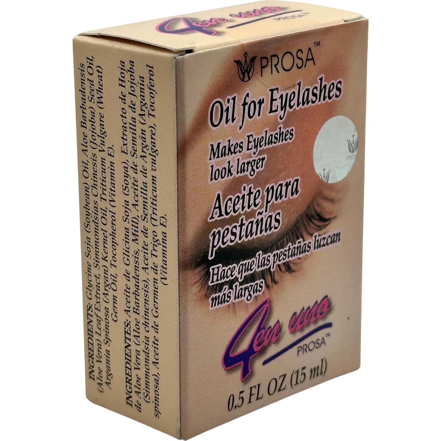 Aceite Aumentador de Pestañas Prosa 6.7x4.7x2.4cm 50g