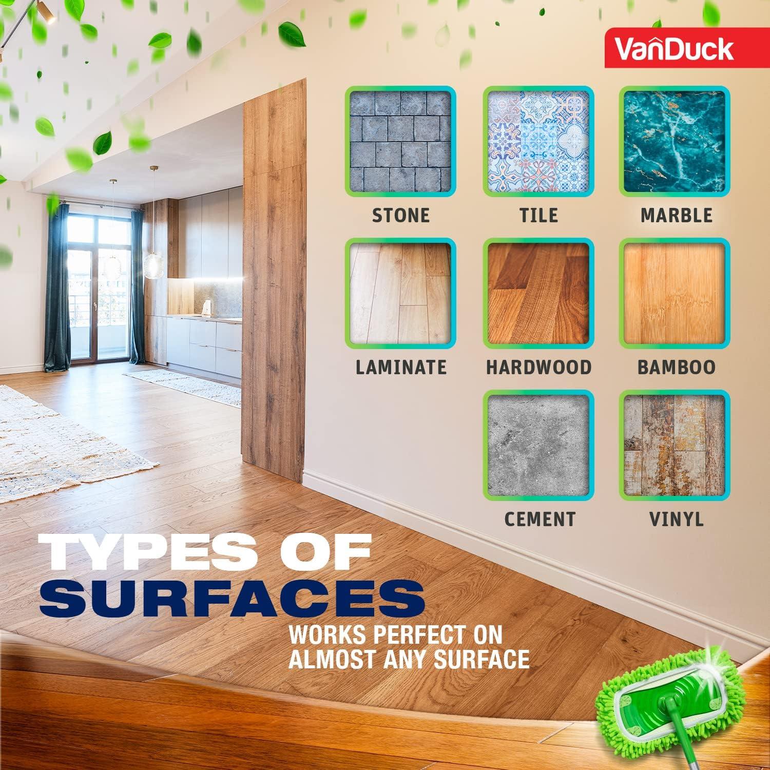 Repuesto Mopa VanDuck Microfibra 2 Paquetes para Swiffer