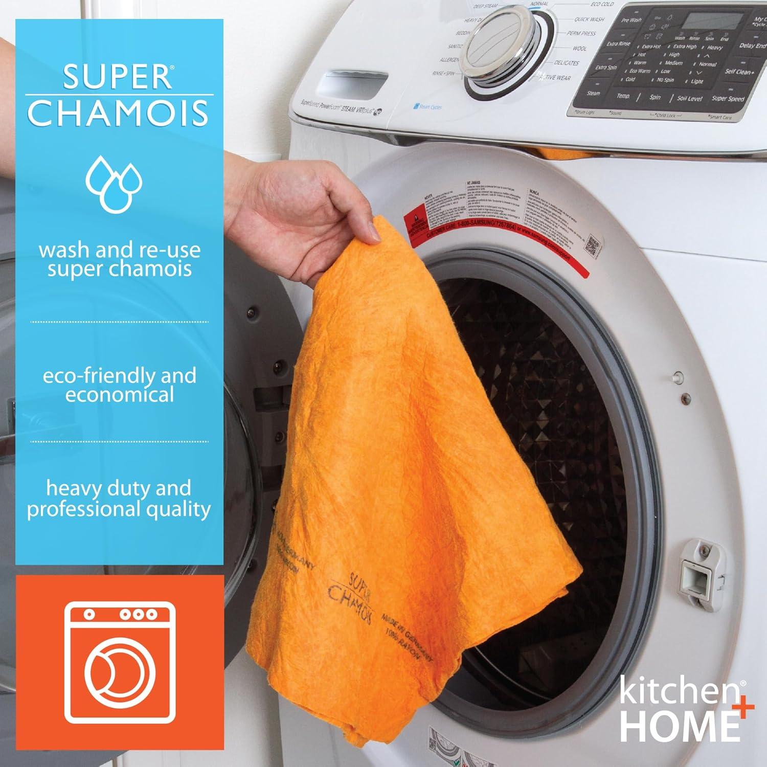 Super Chamois Kitchen Home - Paño de Limpieza 6 Unidades Naranja