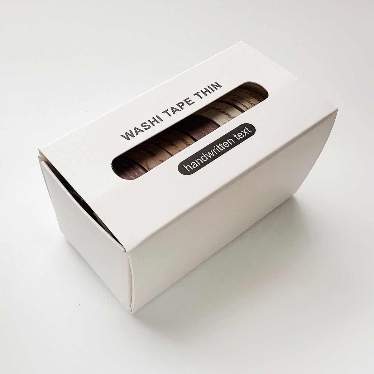 Conjunto de Cinta Washi Vintage YUBX 8 Rollos 10mm Decorativa