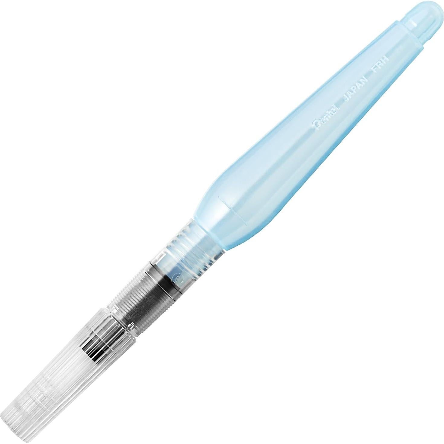 Pincel de Agua Pentel FRH-MH Punta Plana 155mm Azul