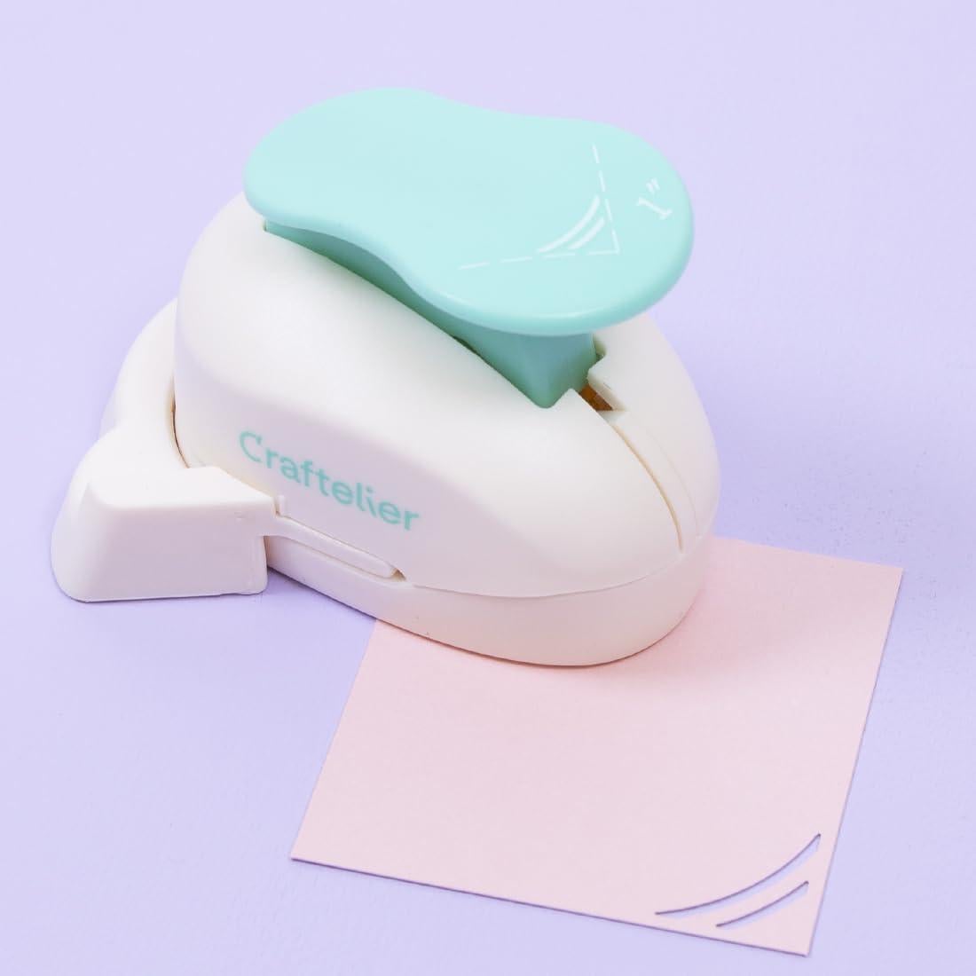 Troquel Craftelier Croissant 25 mm para Scrapbooking y Manualidades