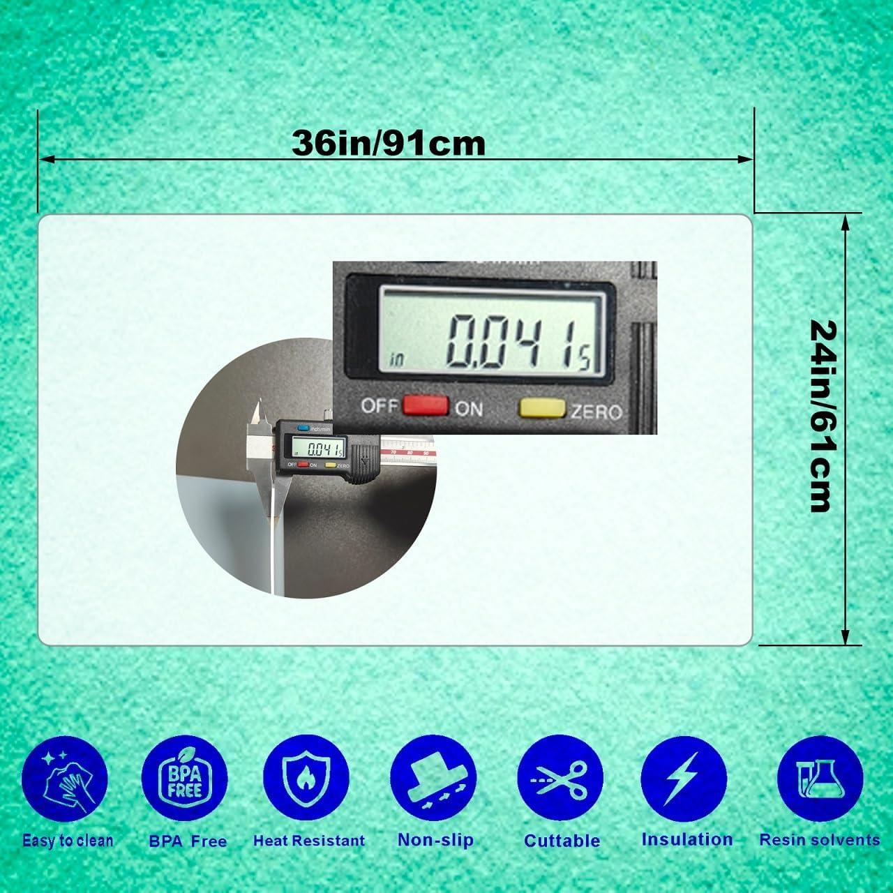 Alfombrilla de Silicona Polouds 91.4x61 cm Antiadherente
