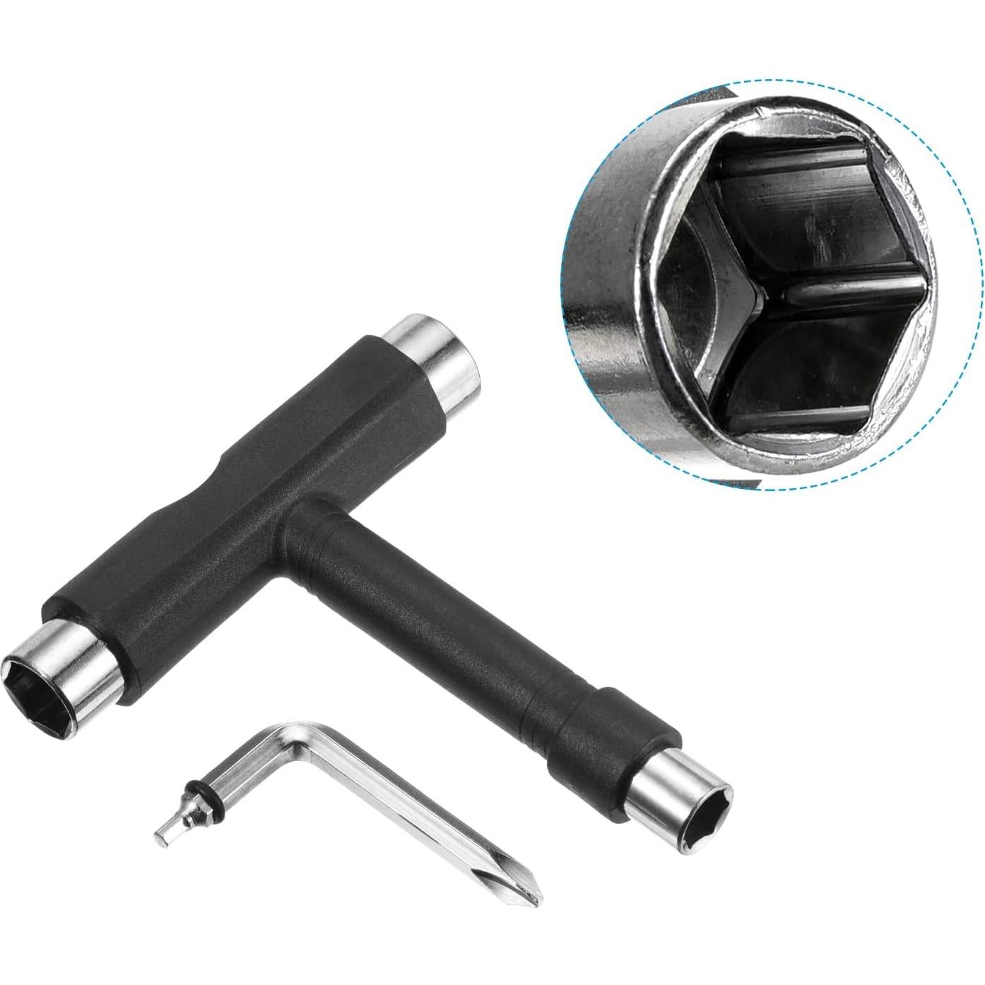 Herramienta Multifuncional para Patineta PATIKIL en T con Destornillador