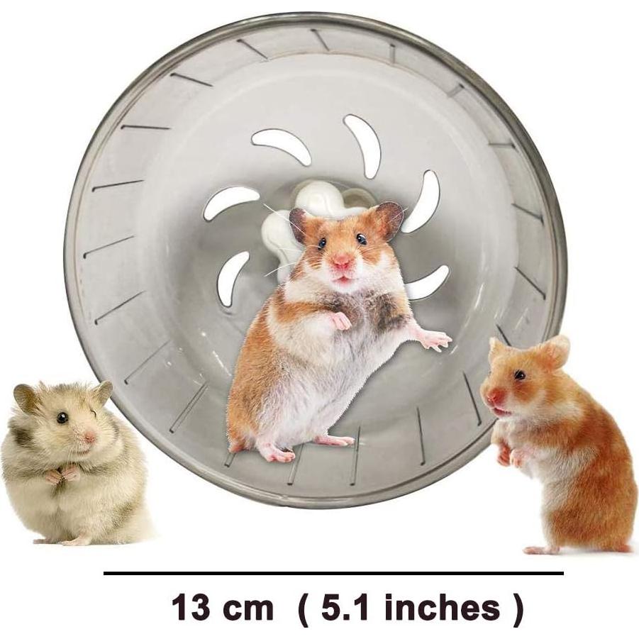 Rueda de Hámster Silenciosa GOLDEAL 12.95 cm para Mascotas