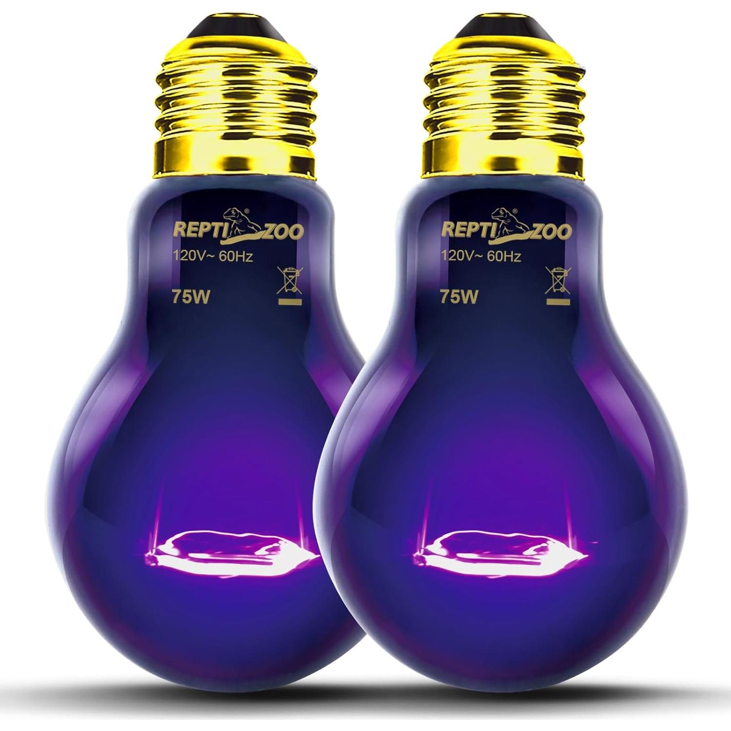 Lámpara de Calor Nocturna para Reptiles REPTI ZOO 75W E26/E27