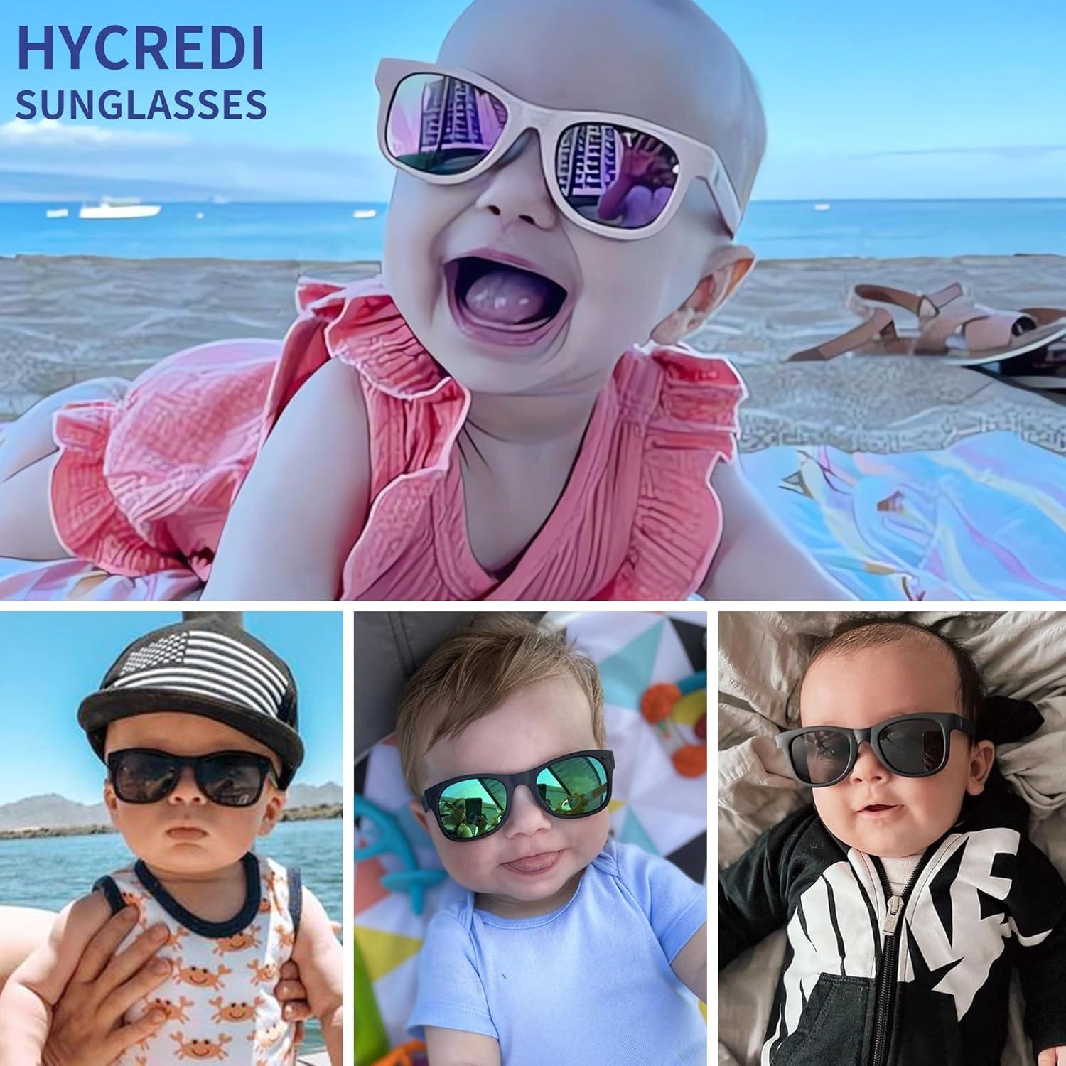 Gafas de sol polarizadas HYCREDI para bebés 0-18 meses