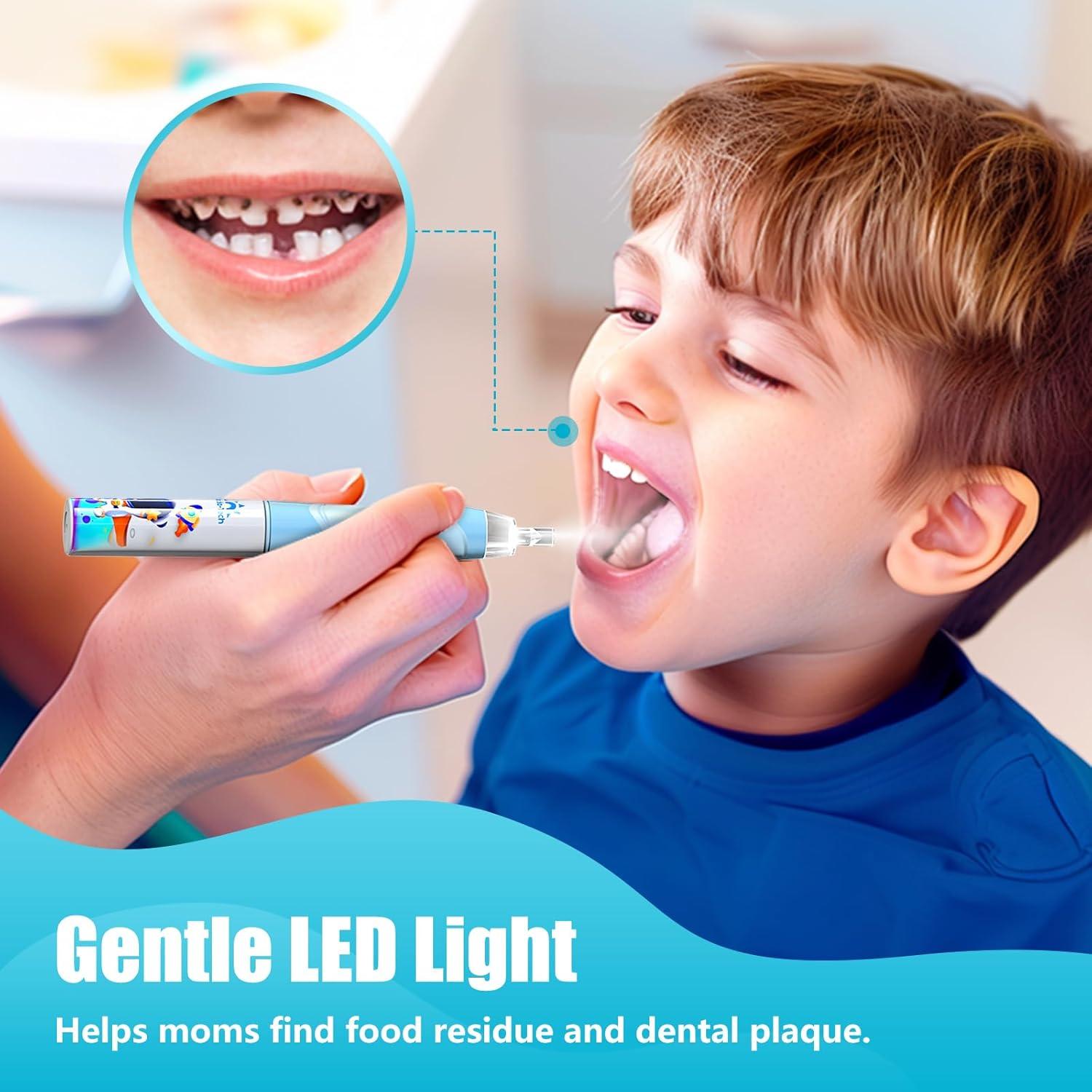 Cepillo de Dientes Eléctrico para Niños Dada-Tech Azul Astronauta