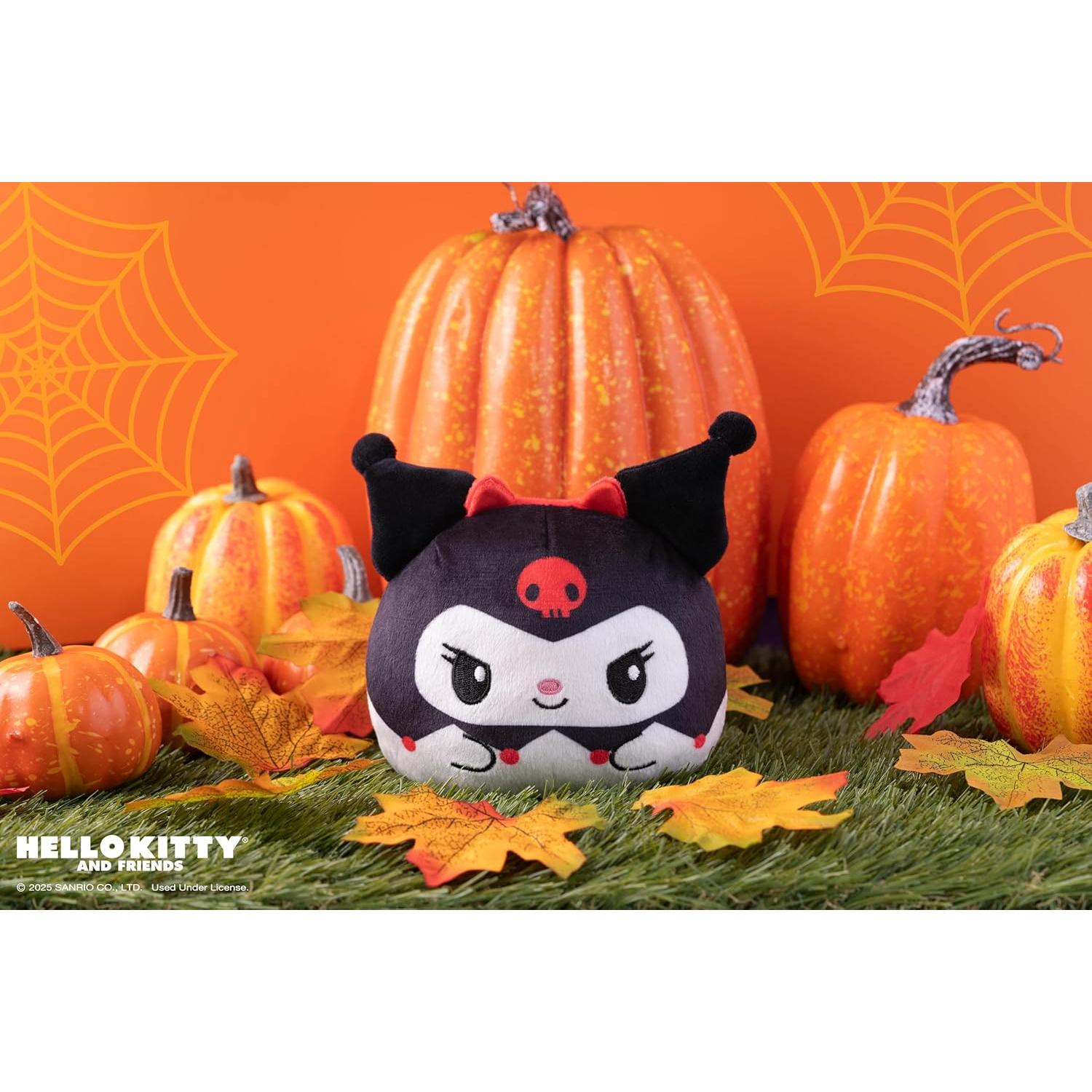 Peluche Reversible TeeTurtle 15.24 cm Ángel y Diablo Kawaii