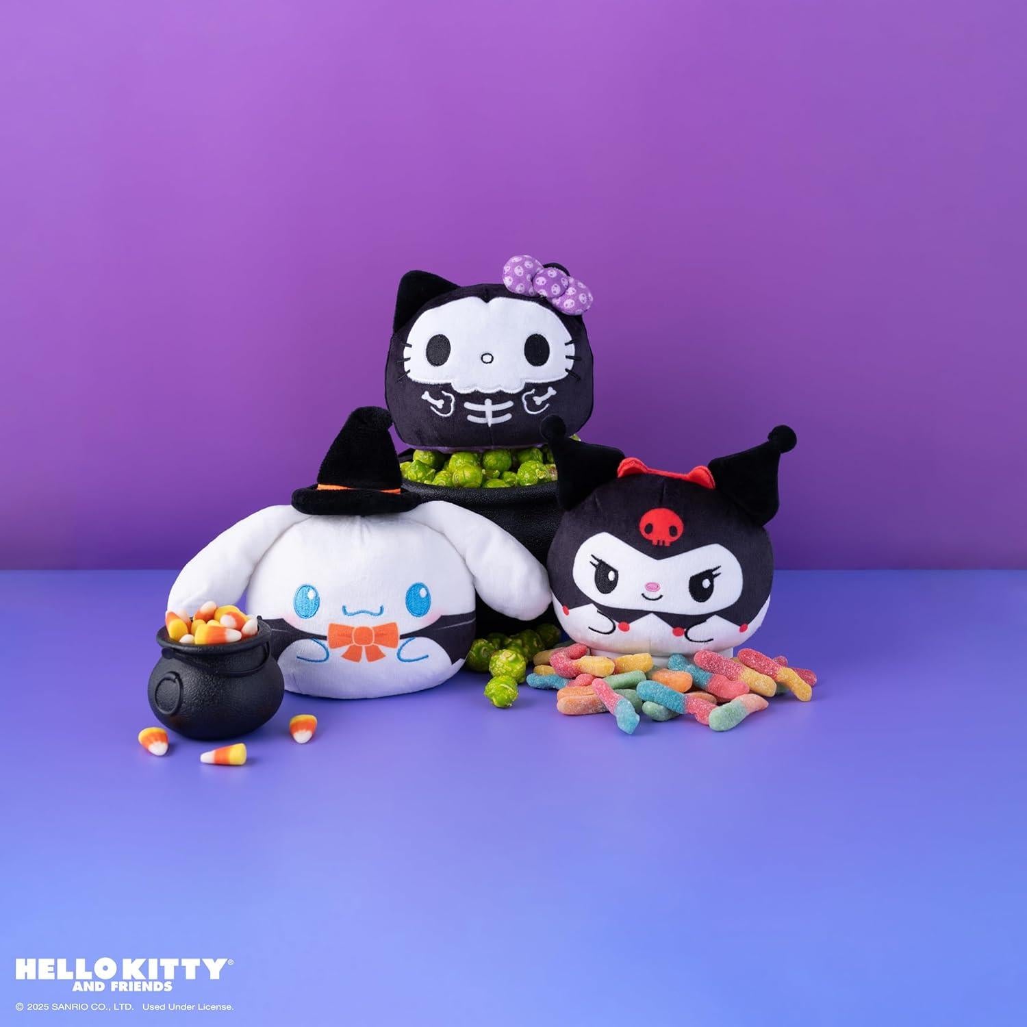 Peluche Reversible TeeTurtle 15.24 cm Ángel y Diablo Kawaii
