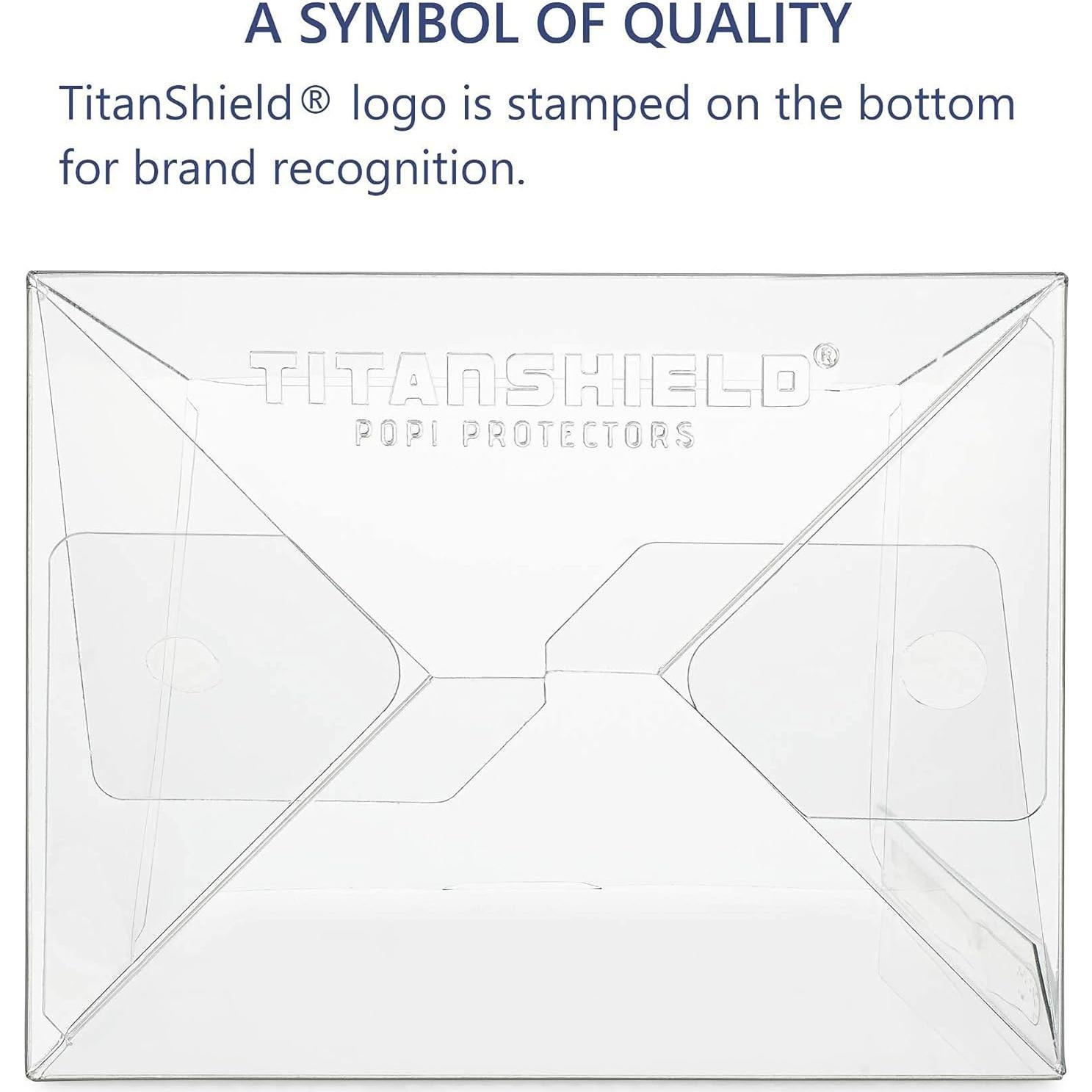 Fundas Protectores TitanShield 0.5mm para Figuras Pop 20 Unidades