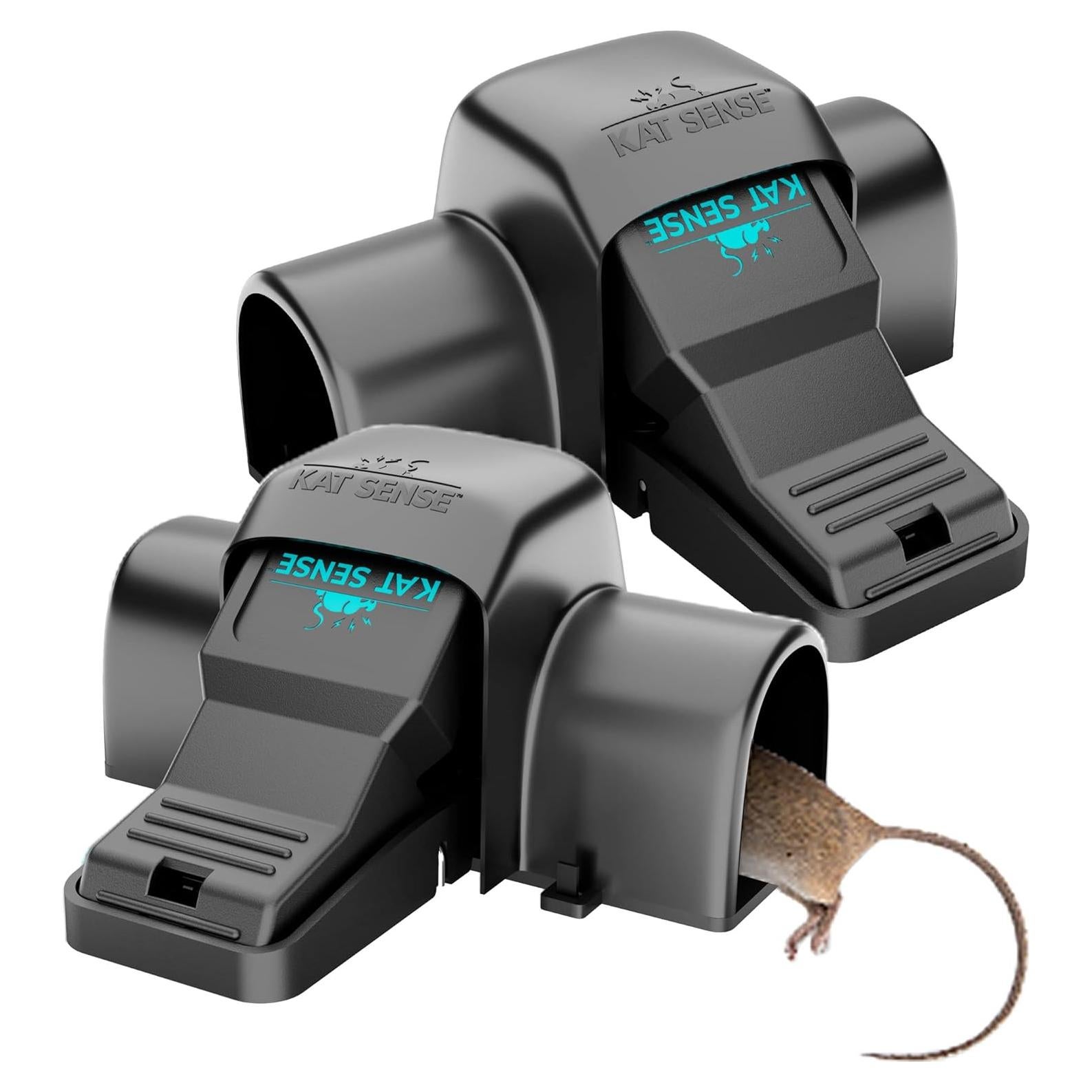 Trampas de Túnel Kat Sense para Ratas y Ardillas - Juego de 2