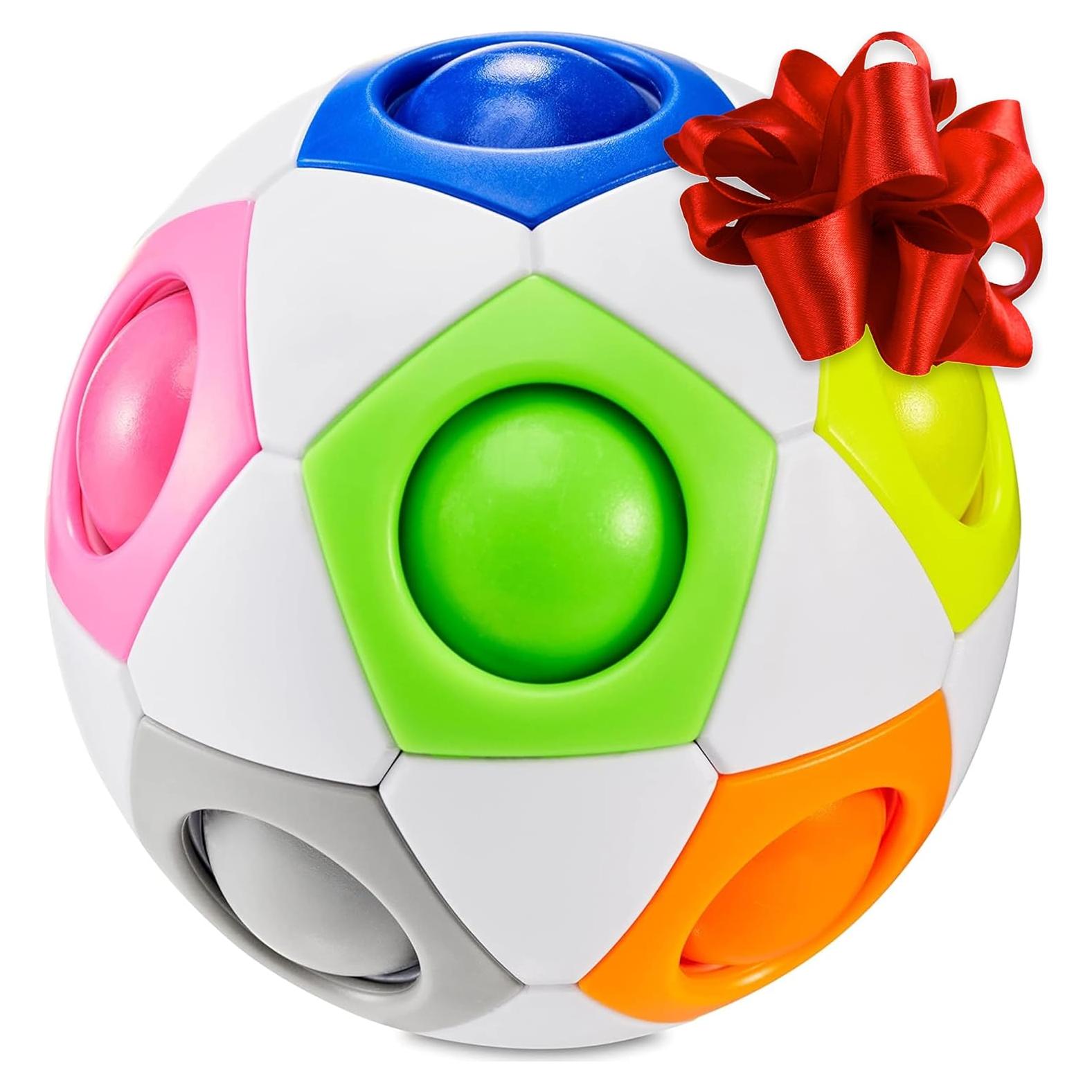 CUBIDI® Bola Arcoíris Original - Rompecabezas 3D para Niños 6-10 Años
