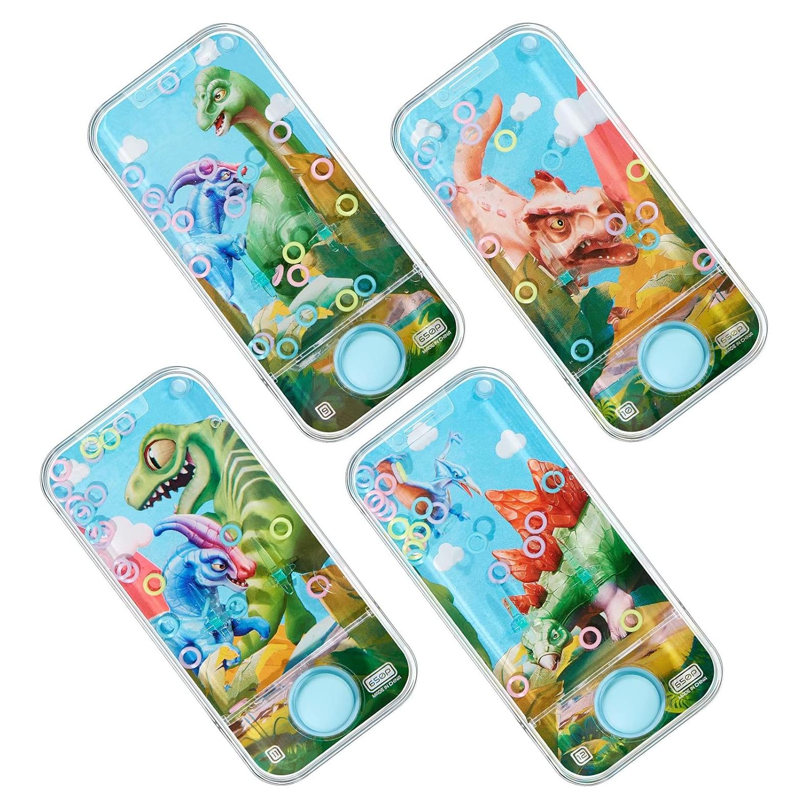 Juego de Agua Portátil Chalyna 4 Piezas Patrón Dinosaurio