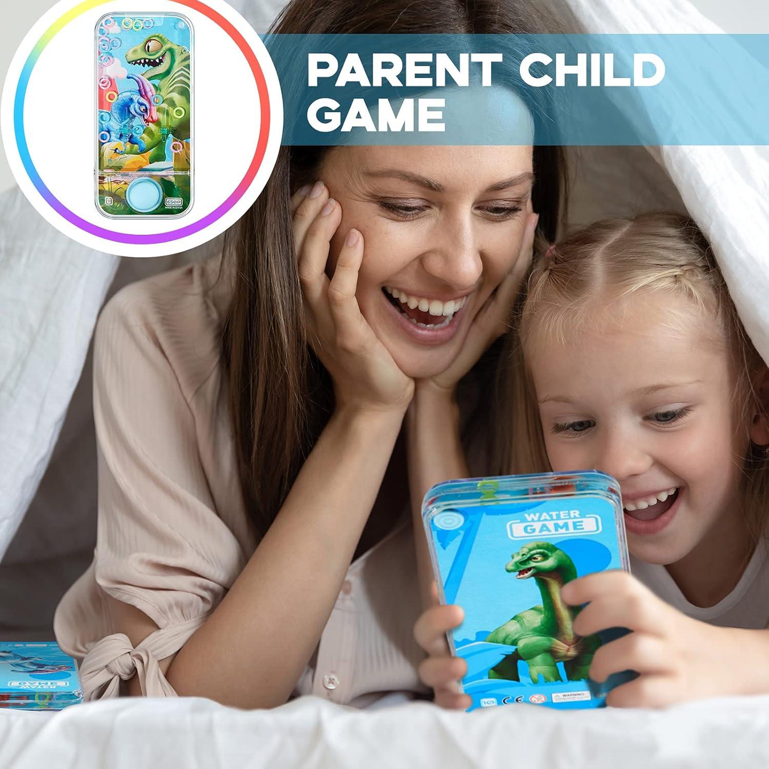 Juego de Agua Portátil Chalyna 4 Piezas Patrón Dinosaurio