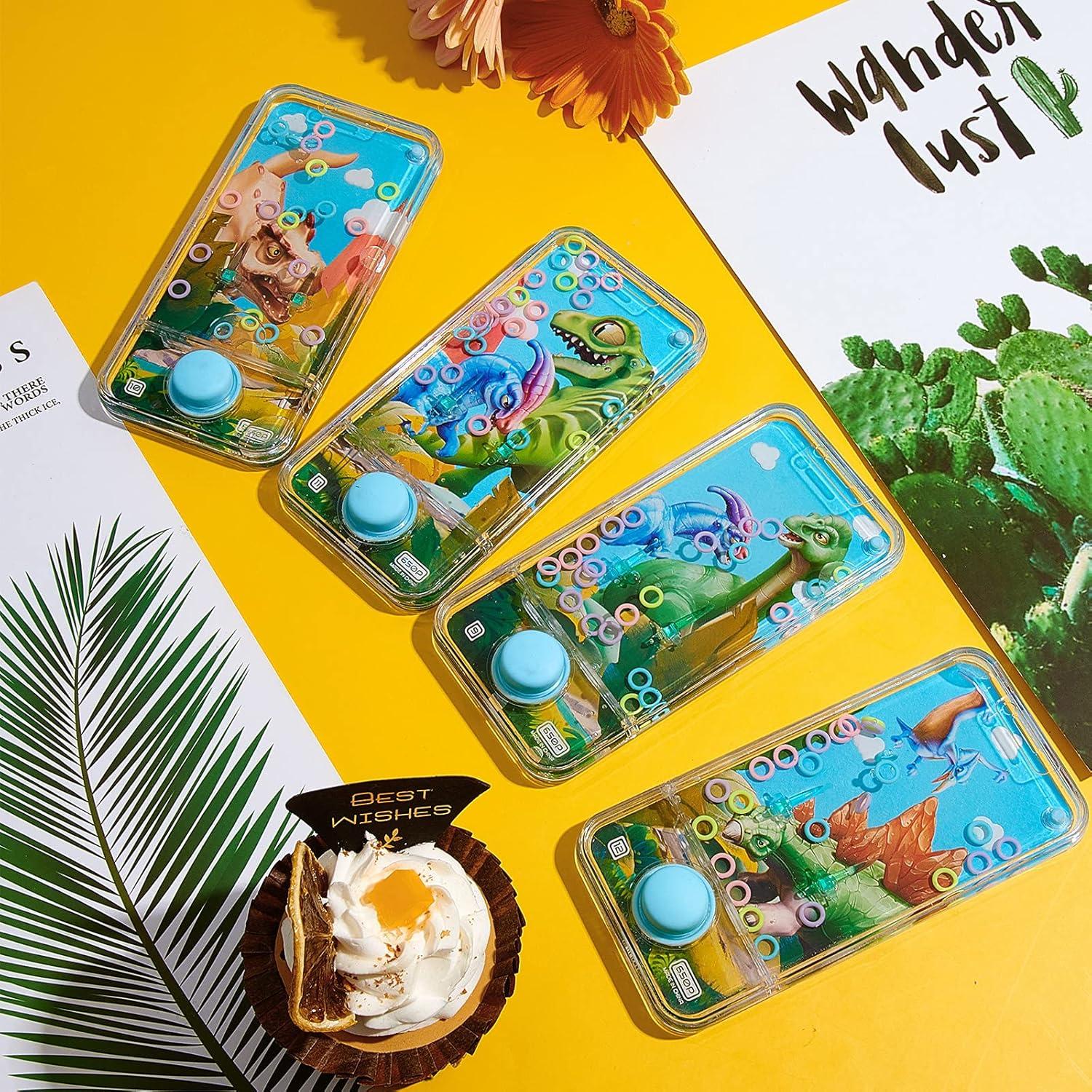 Juego de Agua Portátil Chalyna 4 Piezas Patrón Dinosaurio