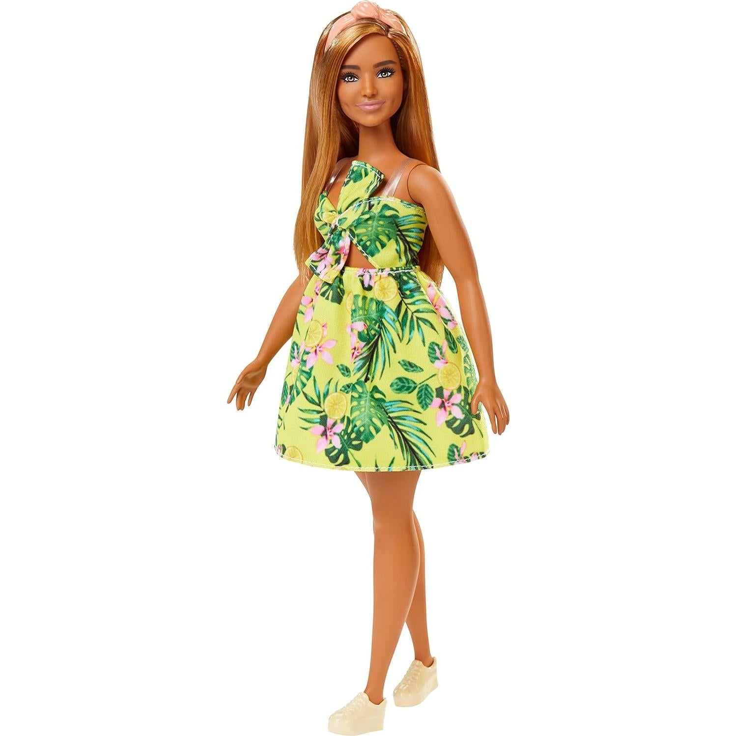 Muñeca Barbie Fashionistas Rubia con Atuendo Tropical