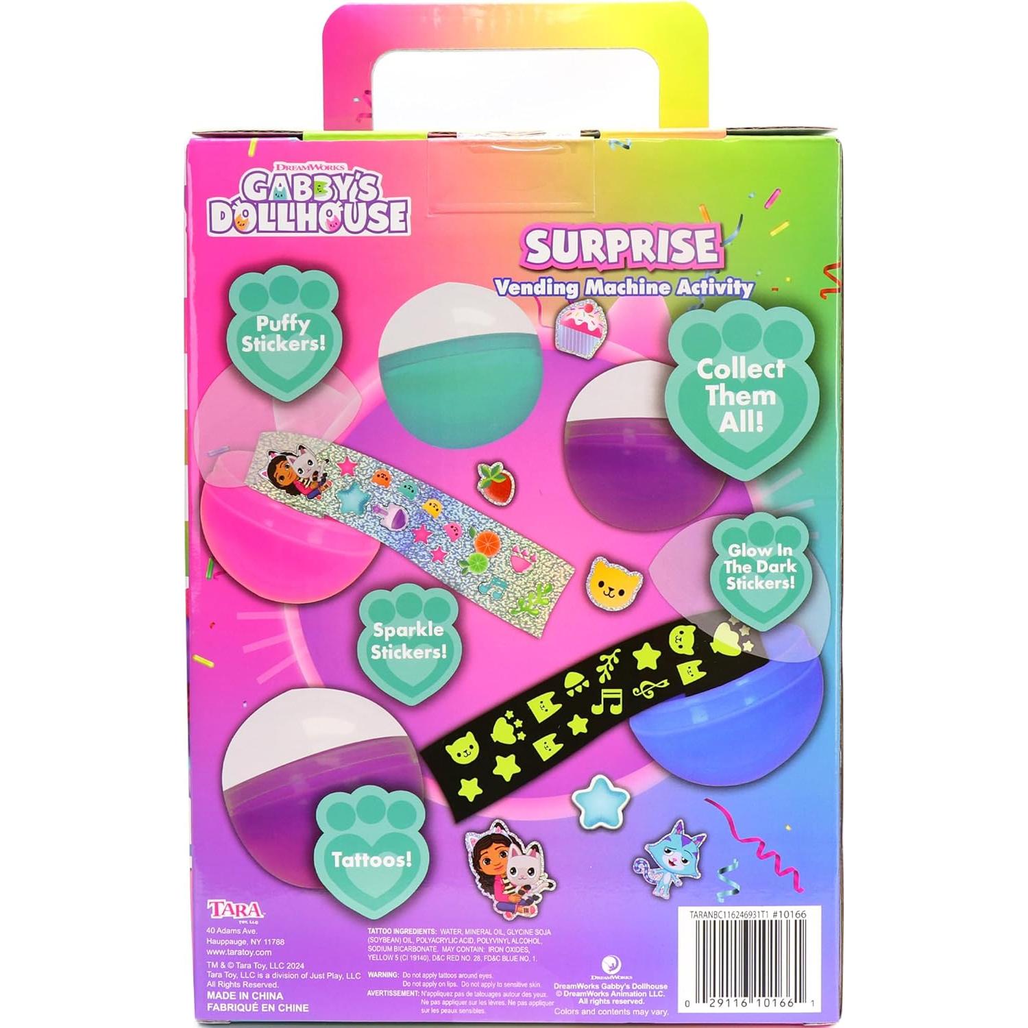 Máquina Expendedora Sorpresa Gabby's Dollhouse 25 Piezas